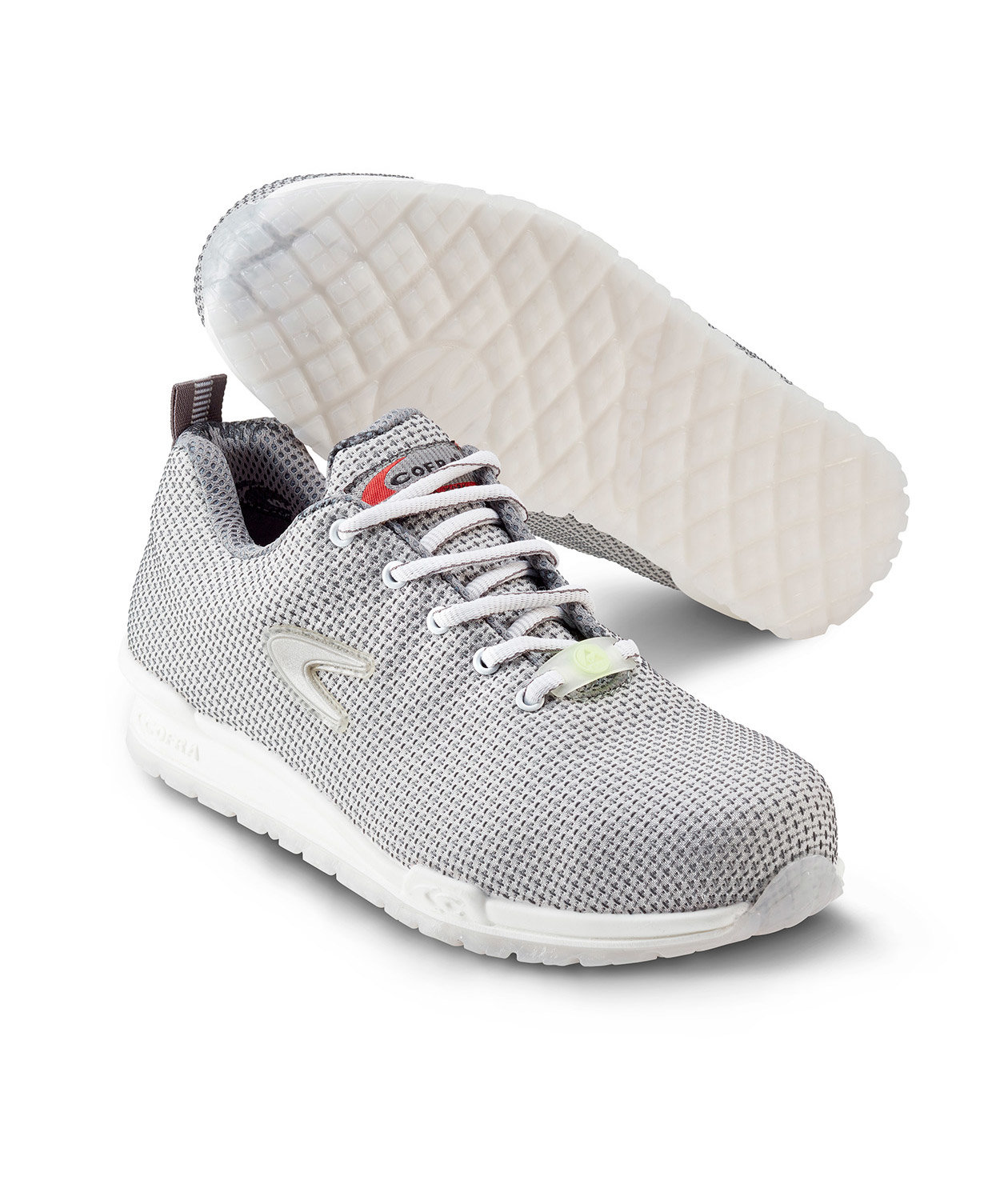 Cofra White ESD skyddsskor S3, Vit/Gr&aring;