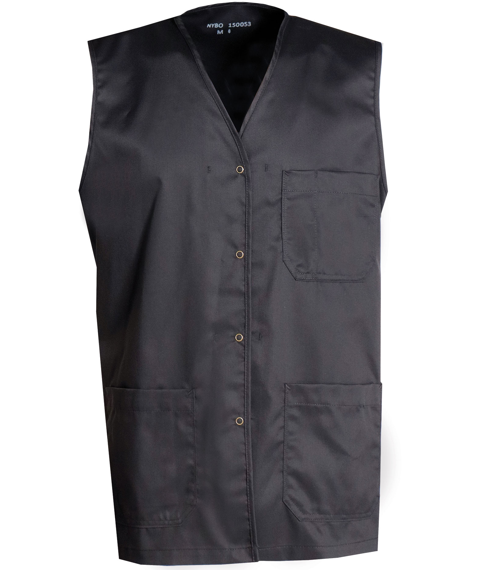 Nybo Workwear Wellness v&auml;st, Svart