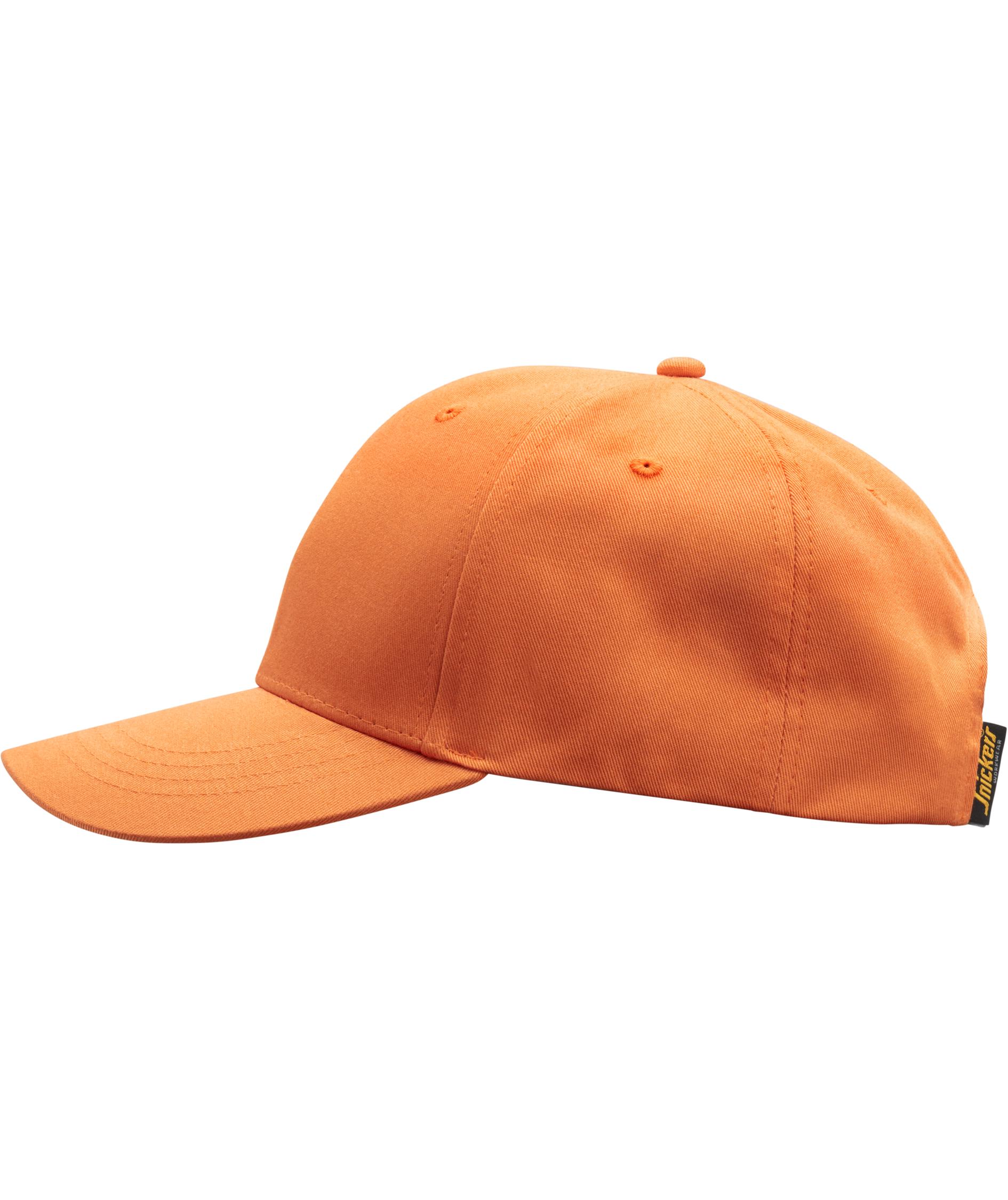 Snickers AllroundWork cap, Warm Orange, Warm Orange, large image number 4
