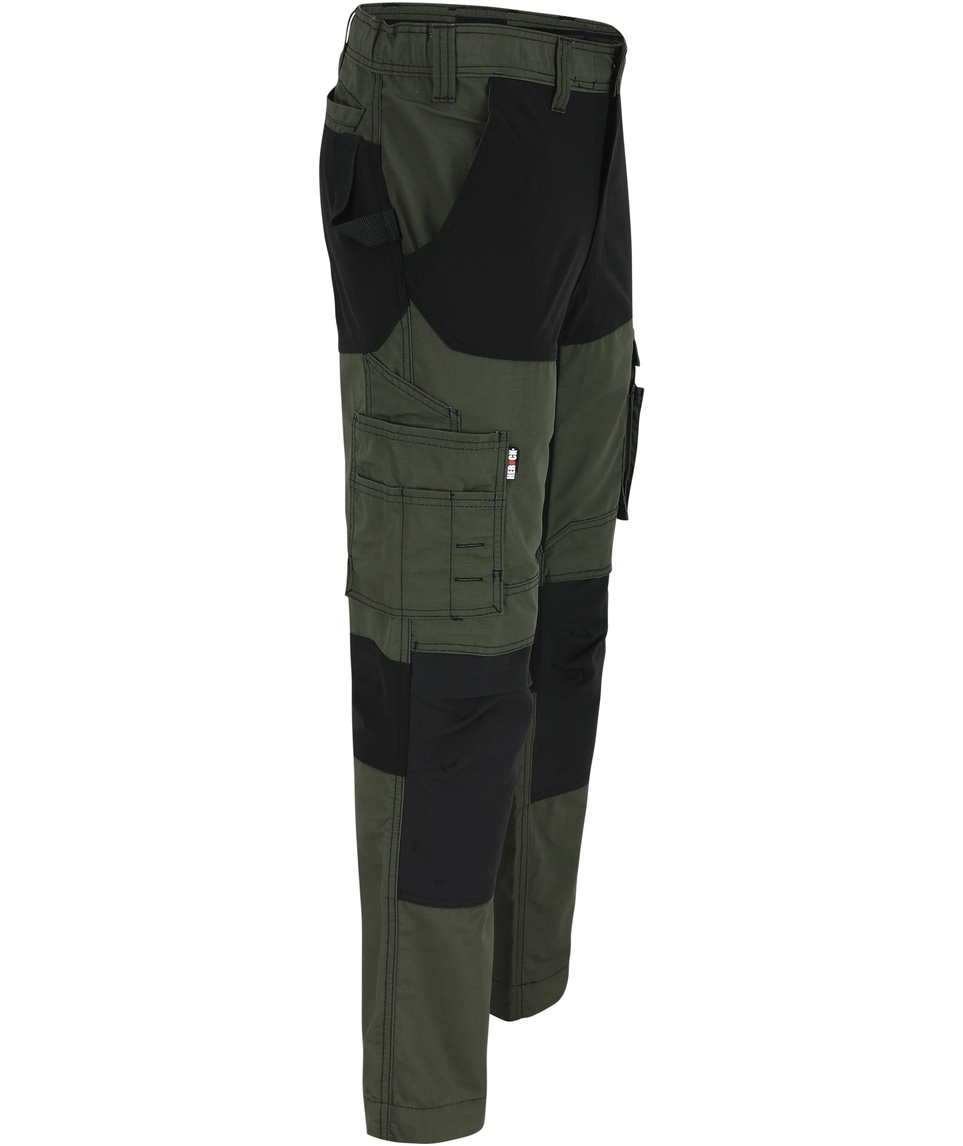 HEROCK Hector work trousers, Dark Khaki/Black, large image number 2