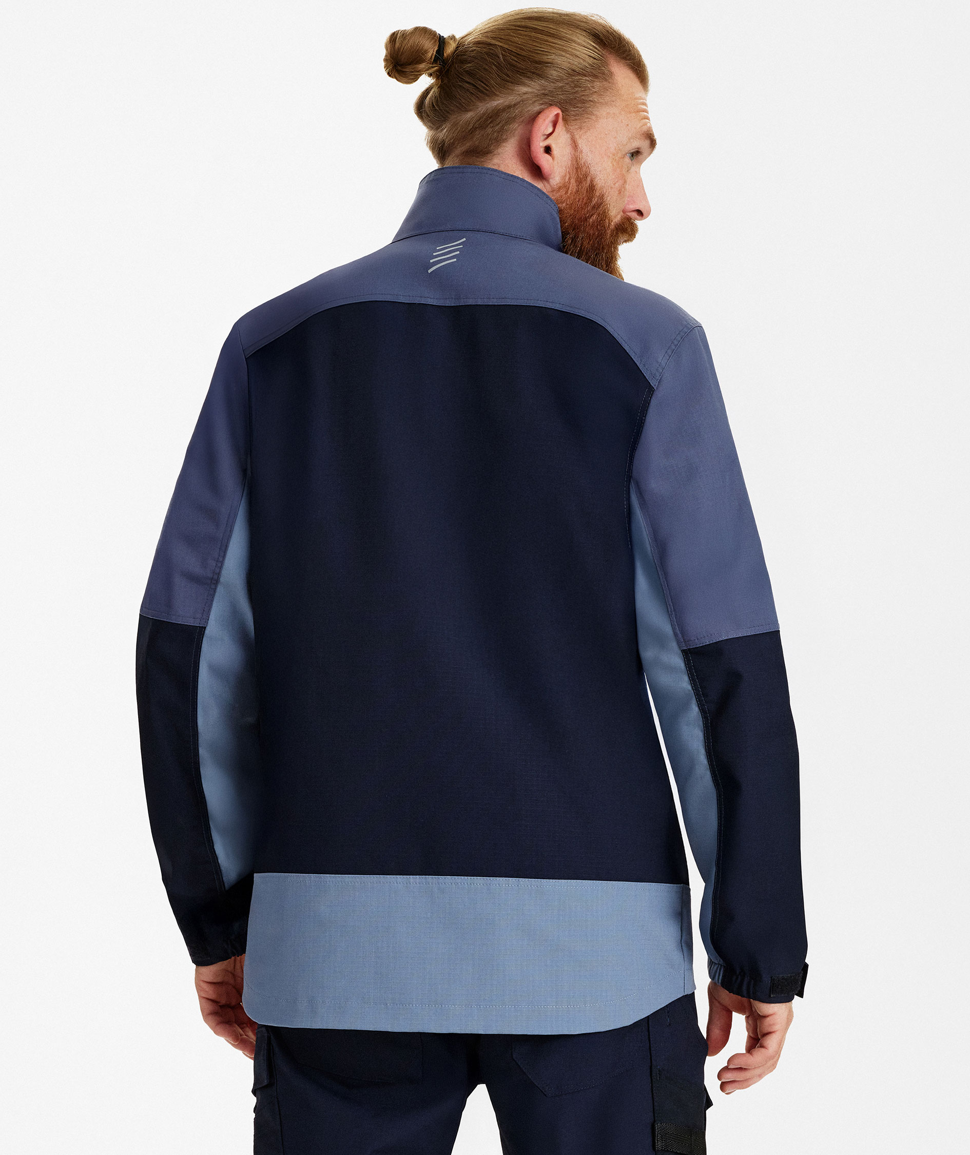 Engel Entire Arbeitsjacke, Deep Blue/Dark Sea, large image number 3