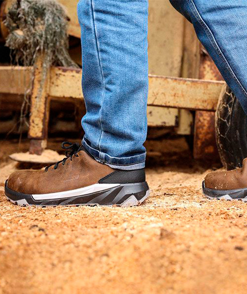 Giasco Cervino sikkerhedssko S3L, Brun