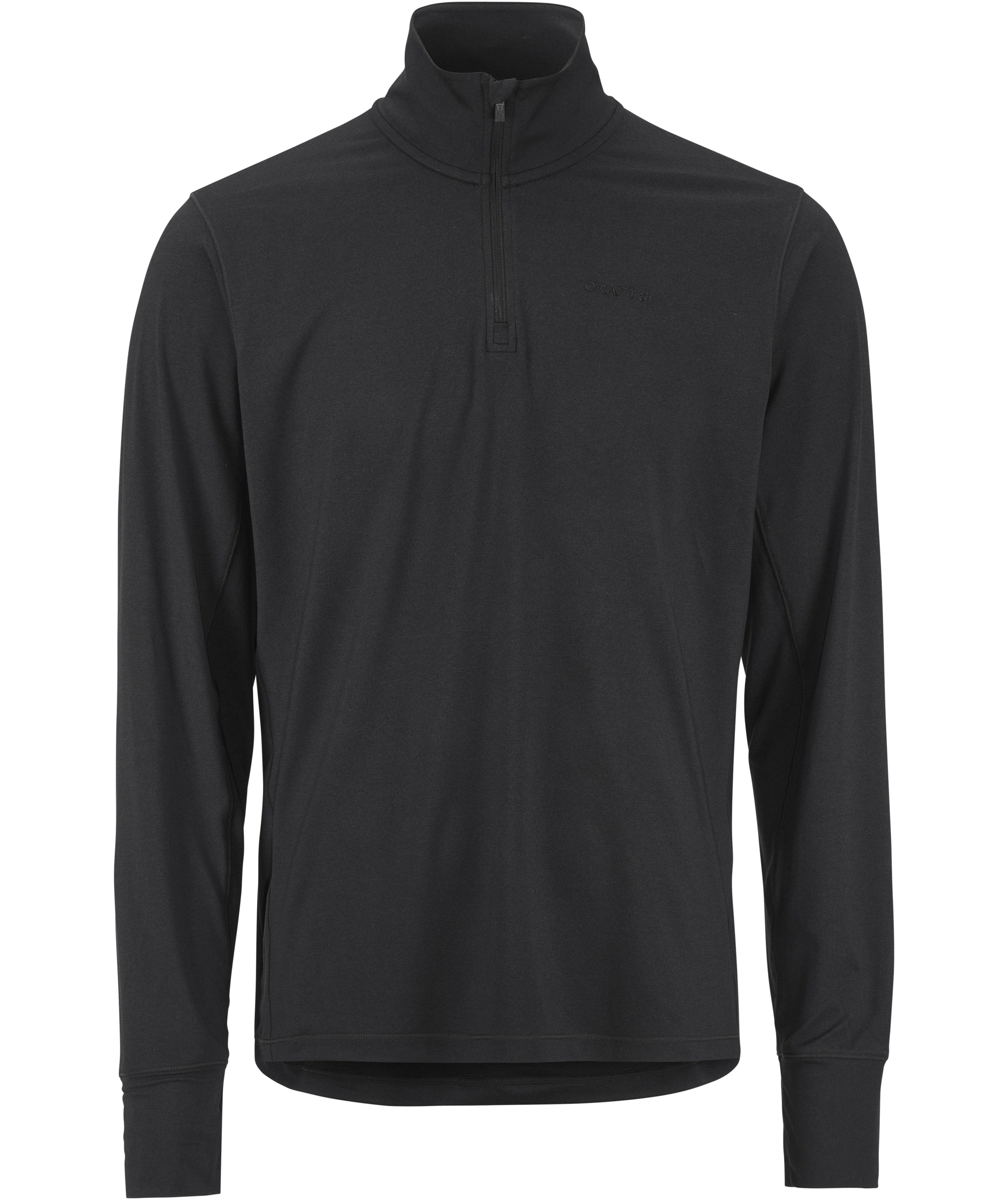 Craft Flow half zip baselayertr&ouml;ja, Black/Melange