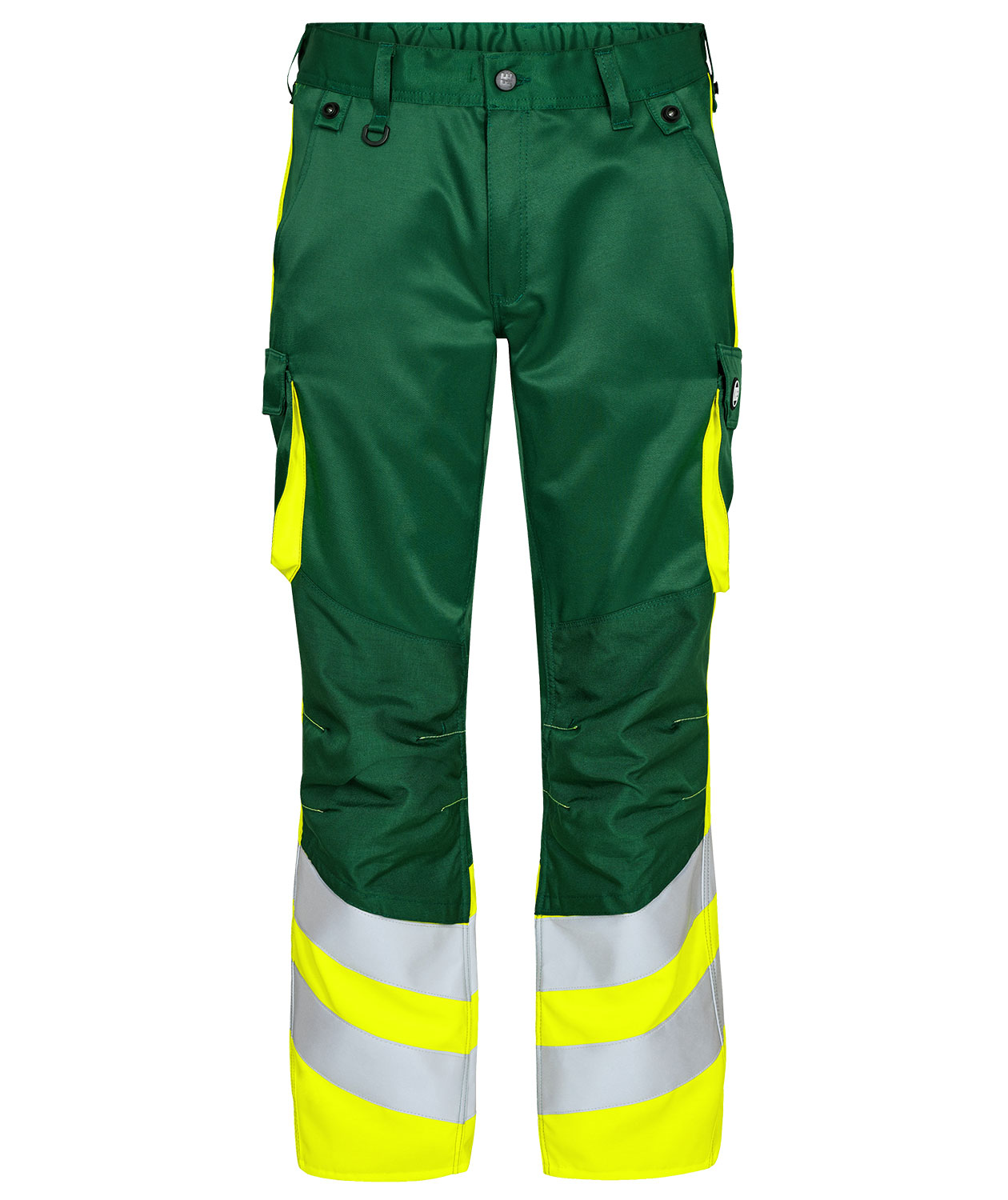 Engel Safety Light arbeidsbukse, Gr&oslash;nn/Hi-Vis&nbsp;Gul, Gr&oslash;nn/Hi-Vis&nbsp;Gul, swatch