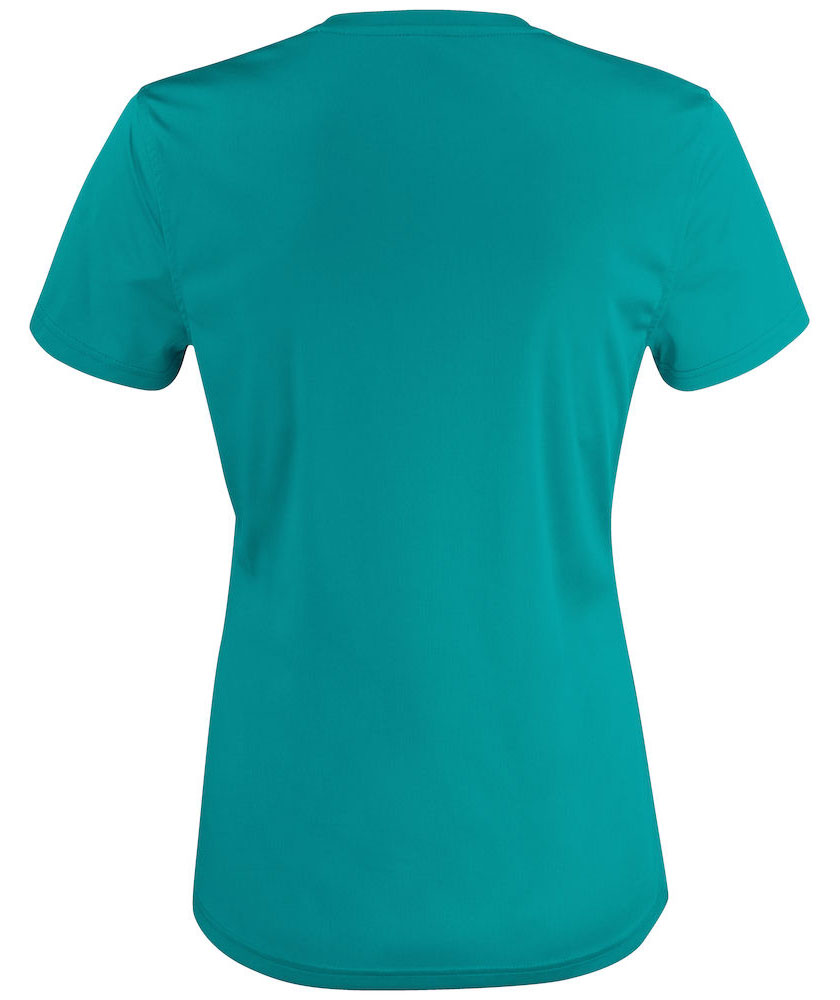 Clique Basic Active-T Damen T-Shirt, Lagoon, large image number 1