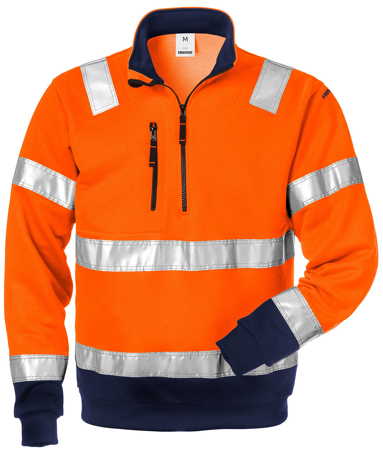 Hi-vis Oransje/Marinebl&aring;