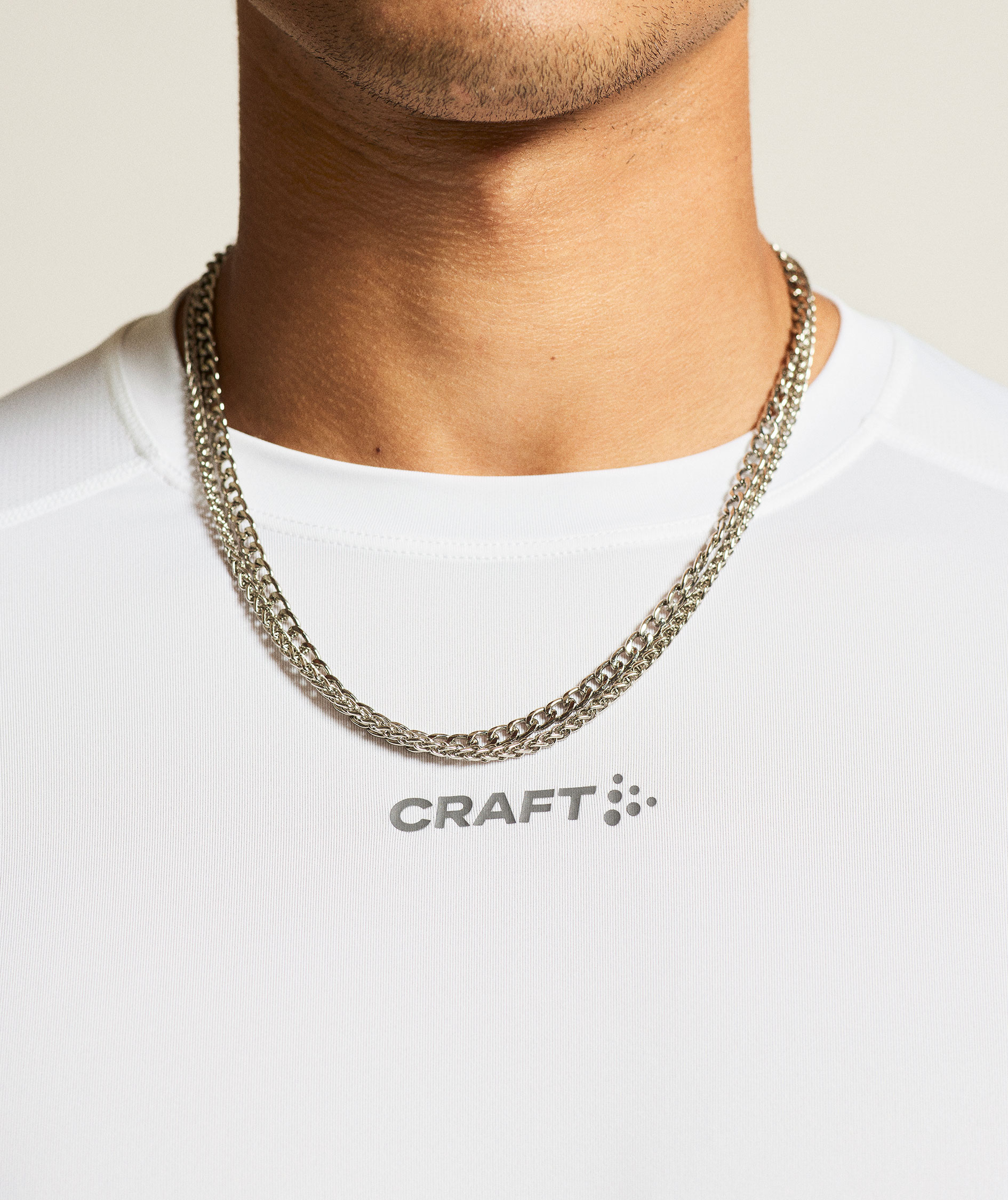 Craft ADV Essence l&aring;ng&auml;rmad T-shirt, White, large image number 8