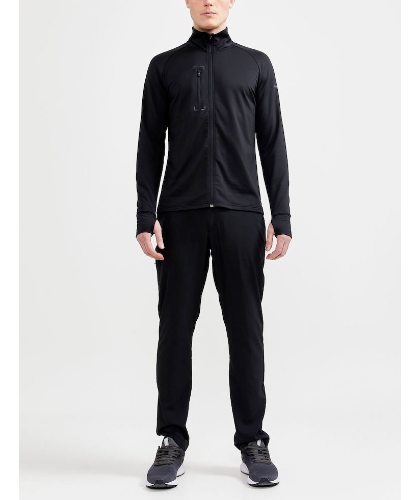 Craft ADV Explore midlayer, Schwarz, large image number 5