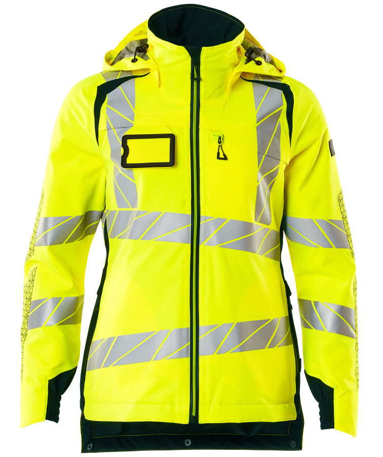 Mascot Accelerate Safe dame vinterjakke, Hi-Vis Gul/M&oslash;rk Marine, Hi-Vis Gul/M&oslash;rk Marine, swatch