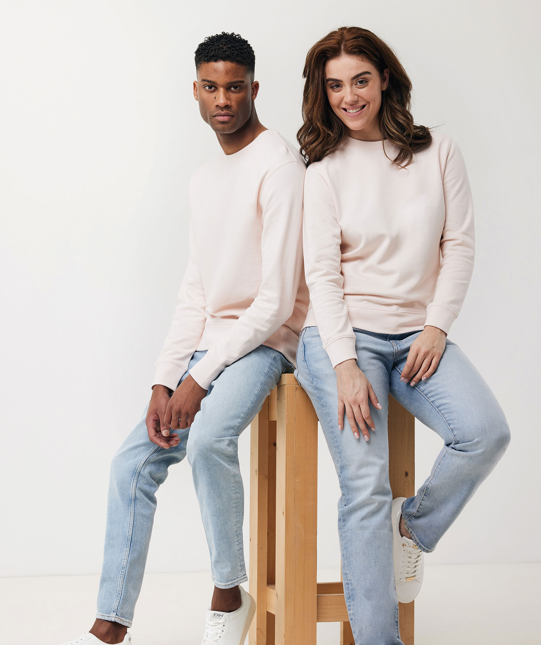 Iqoniq Etosha sweatshirt, Cloud Pink, large image number 8