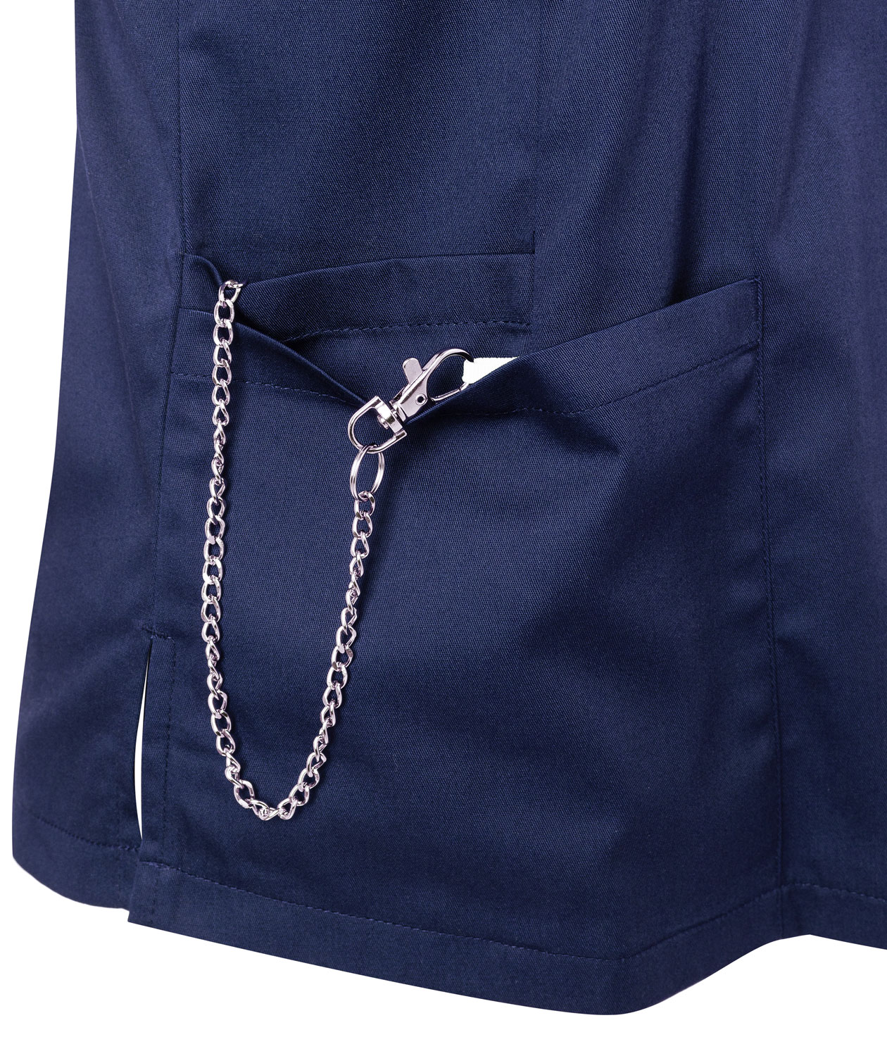 Karlowsky Essential Damen Kasack, Navy, large image number 3