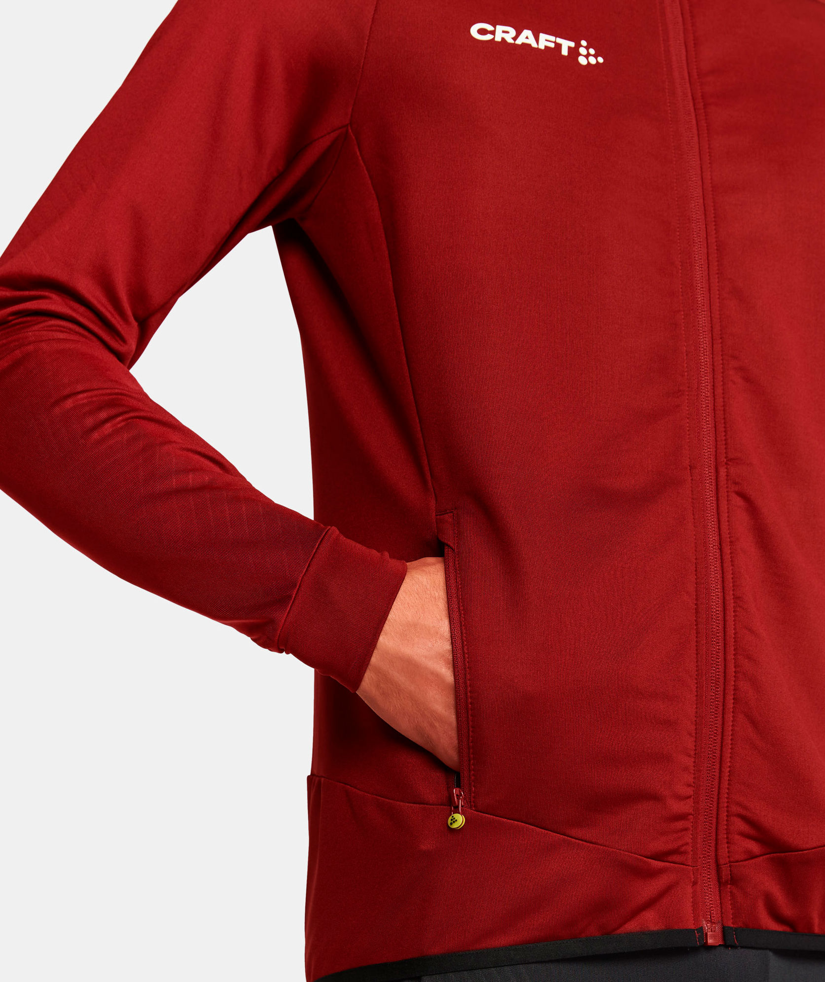 Craft Extend hoodie med dragkedja, Rhubarb, large image number 4