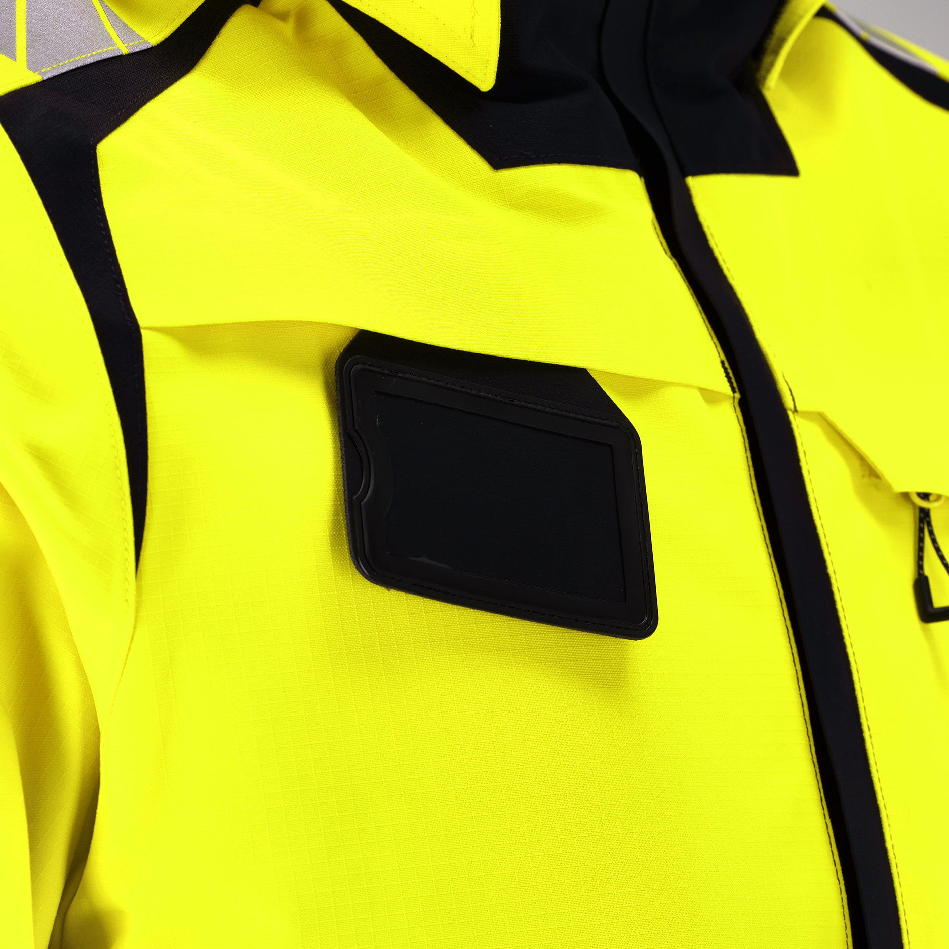 Mascot Accelerate Safe vinterjakke, Sort/Hi-Vis Gul, large image number 4