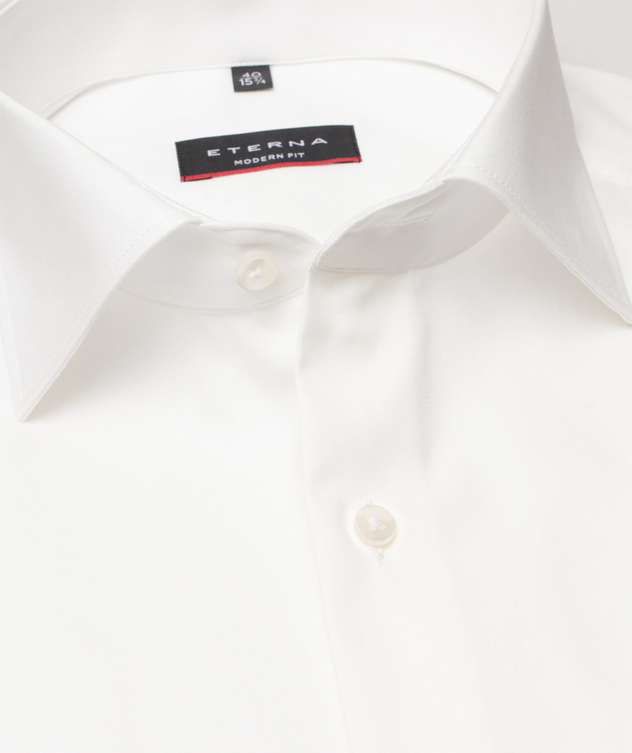 Eterna Cover Modern fit skjorta, Offwhite, large image number 3