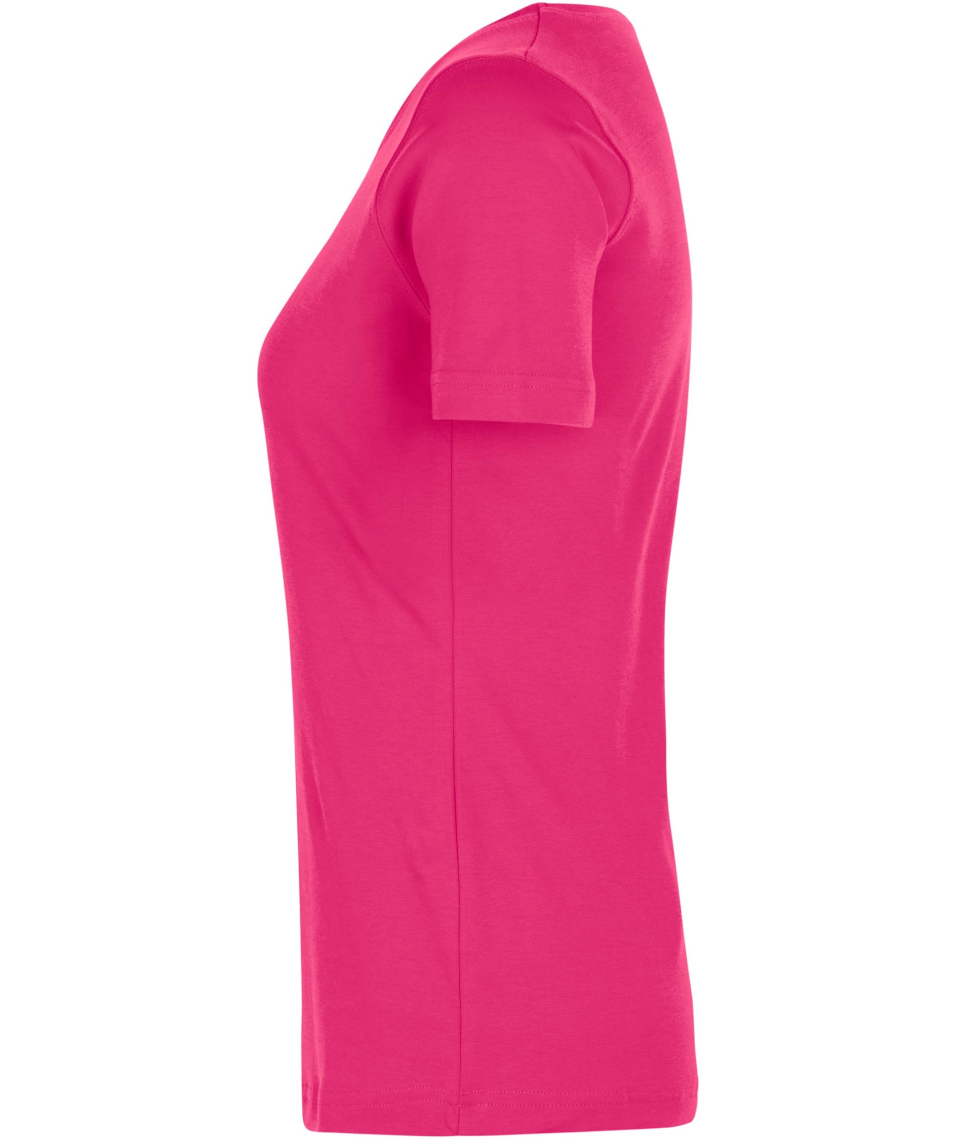 ID Interlock dame T-skjorte, Rosa, large image number 2