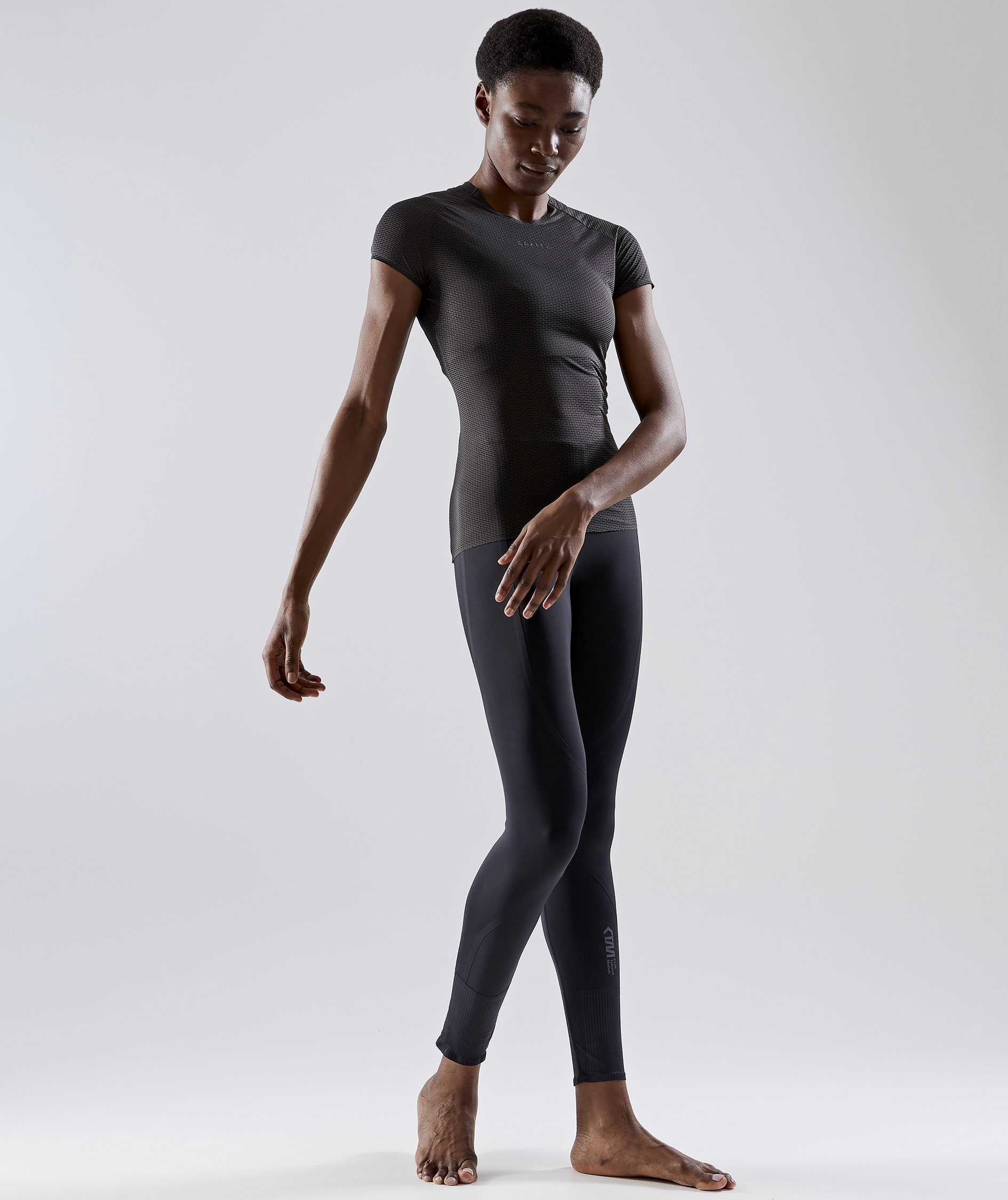 Craft PRO Dry Nanoweight women's T-shirt, Black, large image number 1