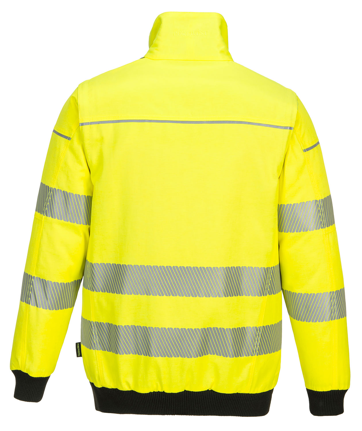 Portwest PW3 3-i-1 pilotjacka, Varsel Gul/Svart, large image number 2