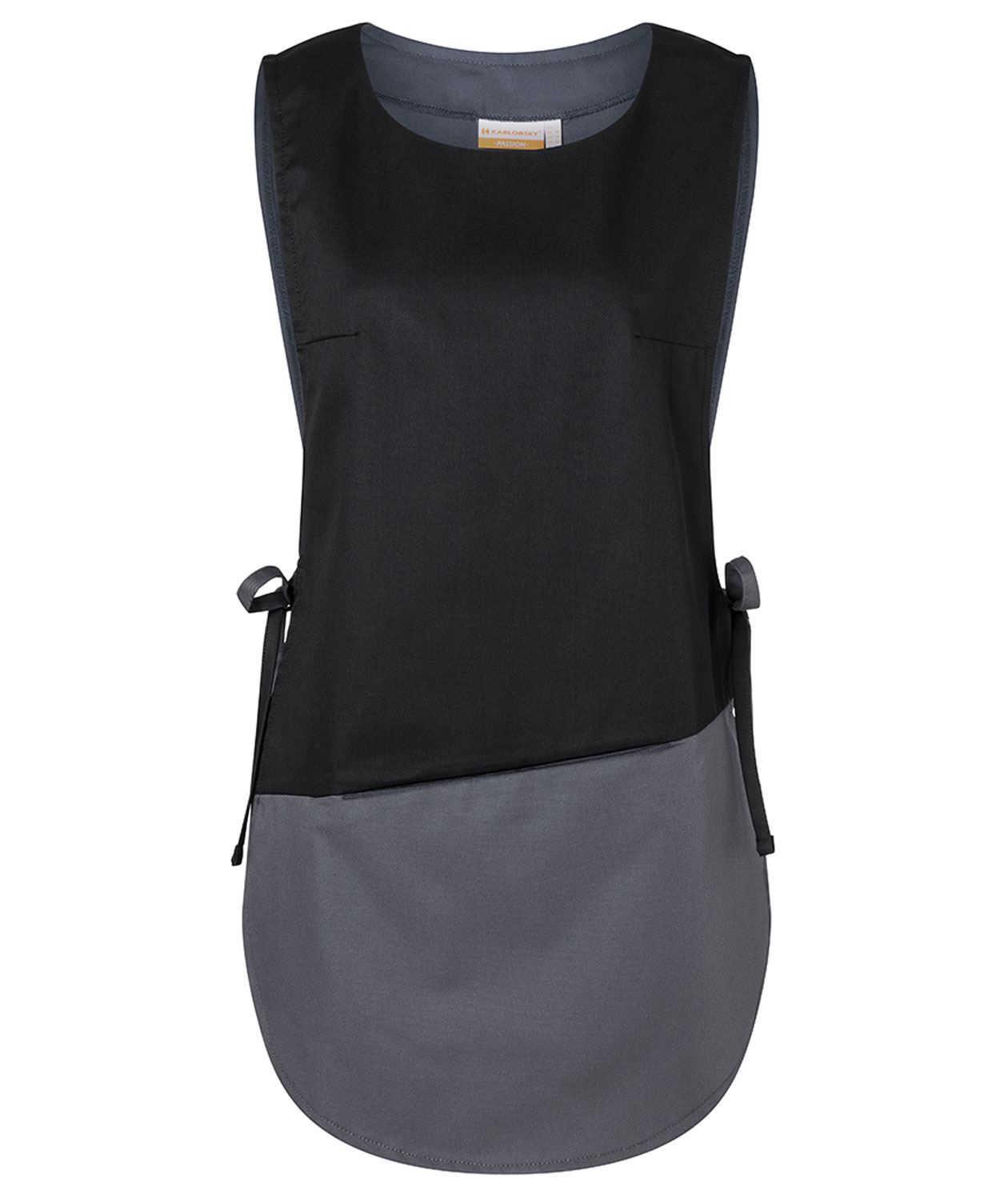 Karlowsky Bea dubbelf&ouml;rkl&auml;de med ficka, Gr&aring;/Svart