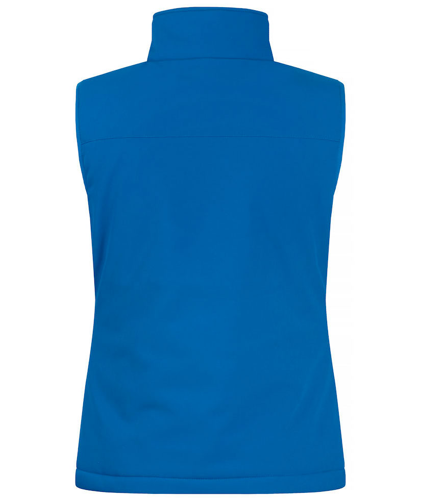 Clique lined women's softshell vest, Royal Blue, large image number 2