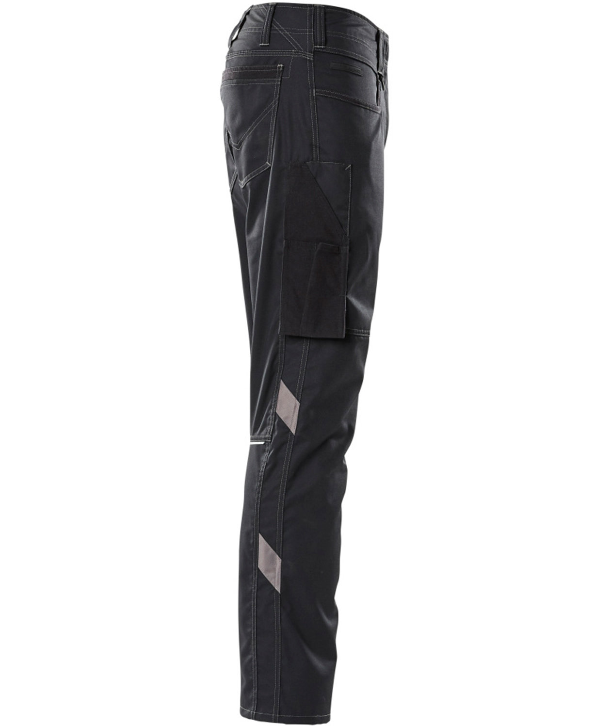 Mascot Unique pearl fit women's service trousers, Black, large image number 3