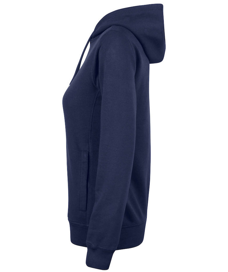 Clique Premium OC dame h&aelig;ttetr&oslash;je, M&oslash;rk Marine, large image number 3