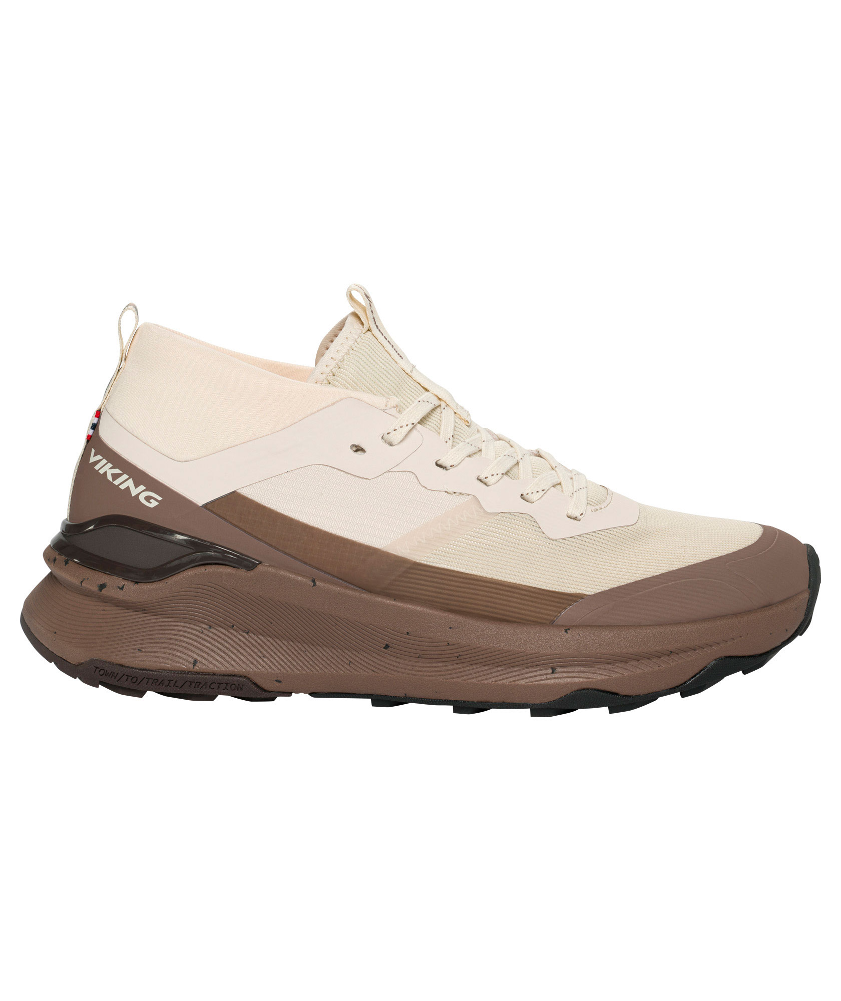 Viking Her Momentum GTX dame sneakers, Cream/Black