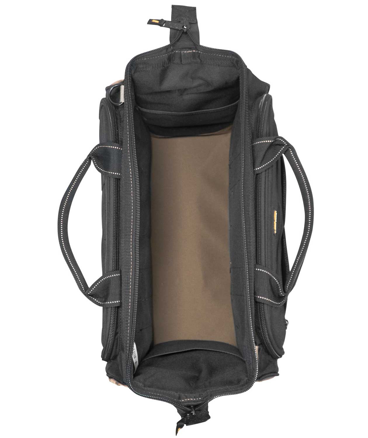 CLC Work Gear 1539 gr&ouml;&szlig;e Werkzeugtasche 29L, Schwarz/Braun, Schwarz/Braun, large image number 2