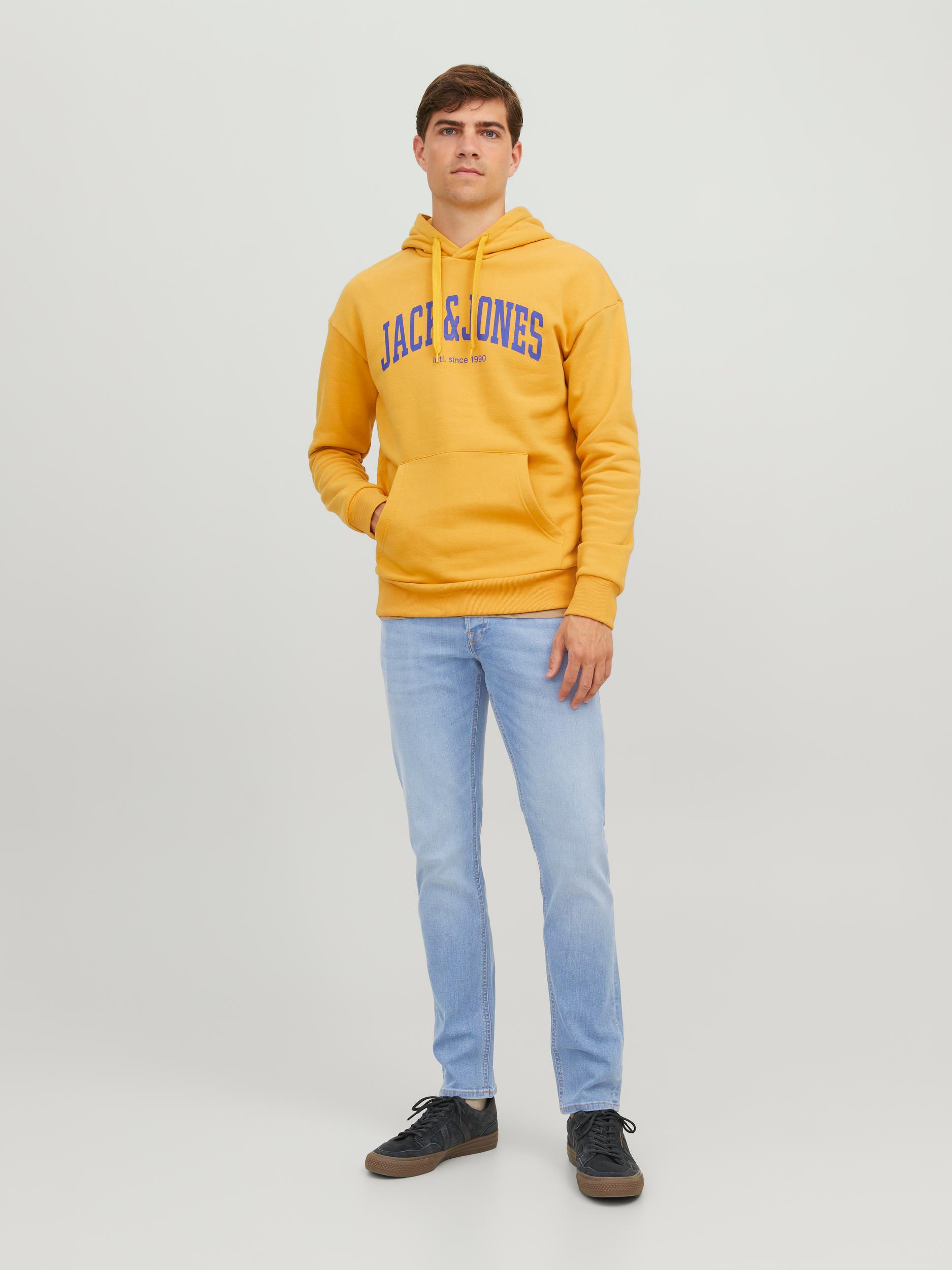 Jack & Jones JJIGLENN SQ 330 Jeans, Blue Denim