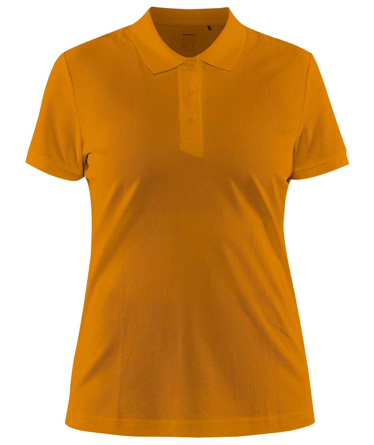 Craft Core Unify Damen Poloshirt, Orange Melange, Orange Melange, swatch