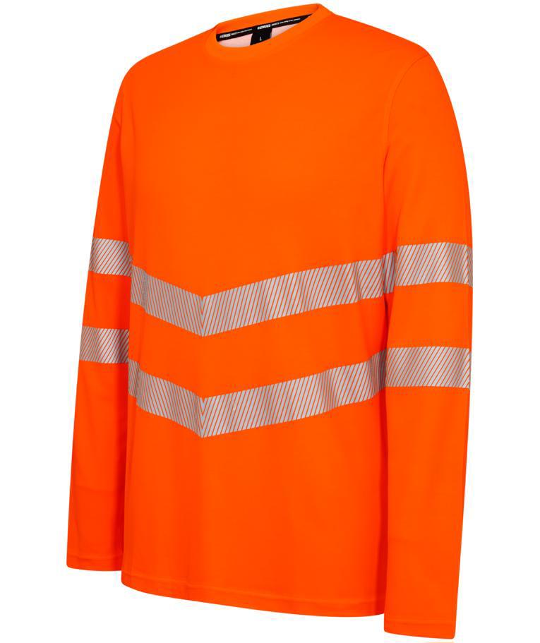 Engel Safety lang&auml;rmliges T-Shirt, Hi-vis Orange, large image number 2