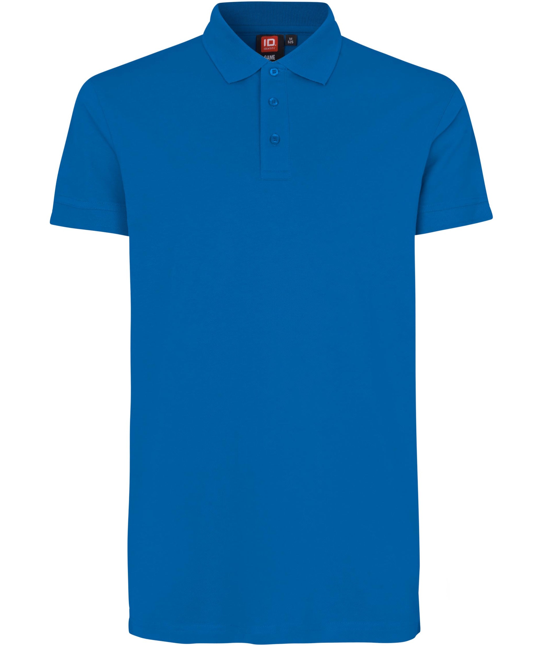 ID Stretch Poloshirt, Azurblau, Azurblau, swatch