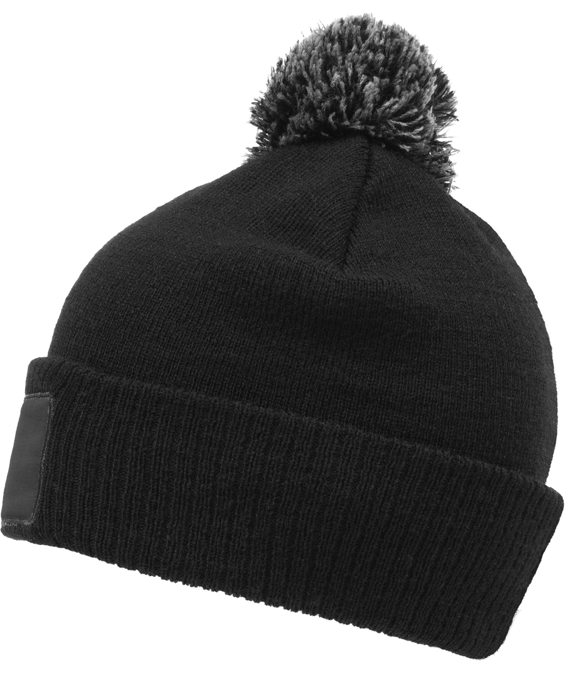 Clique Bryan Patch Strickm&uuml;tze, Schwarz, Schwarz, large image number 3