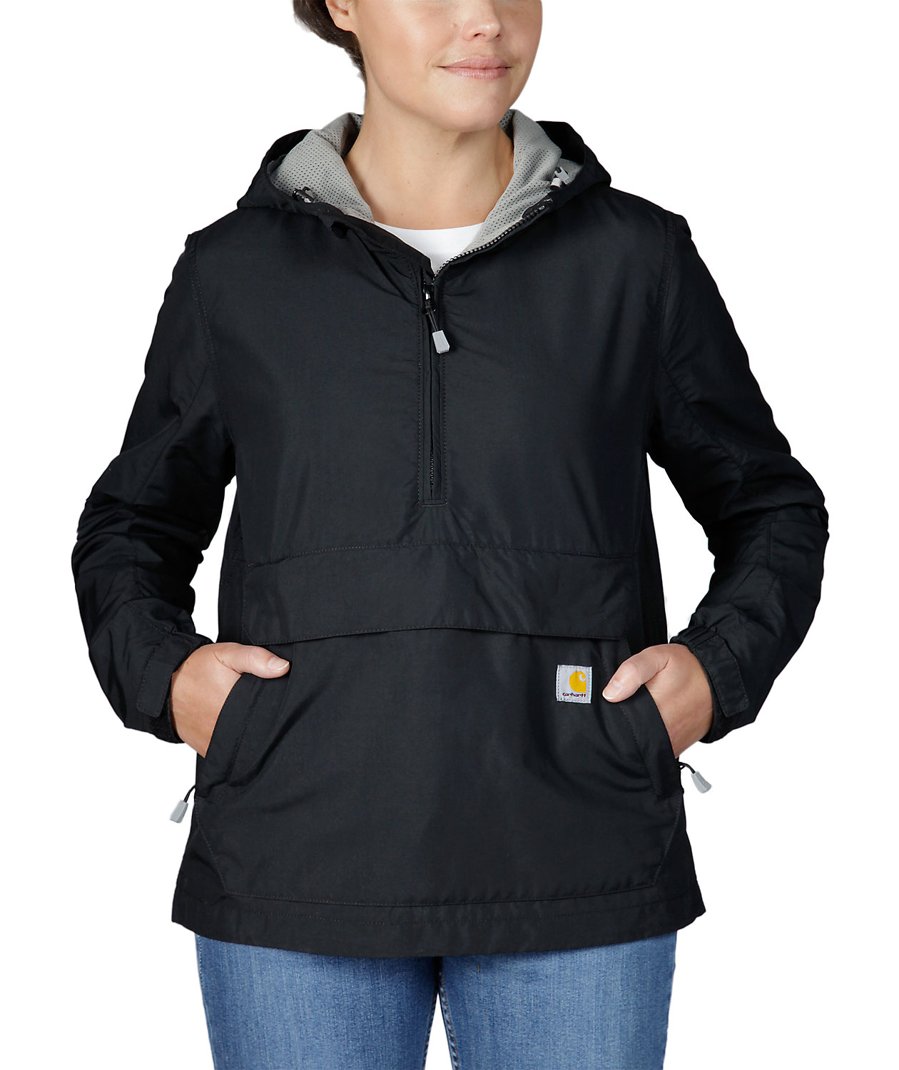 Carhartt Lightweight dame anorak, Sort
