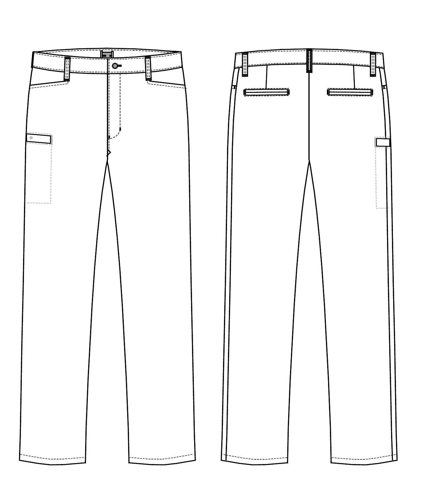 Kentaur dame chino, M&oslash;rk&nbsp;Khaki, large image number 2