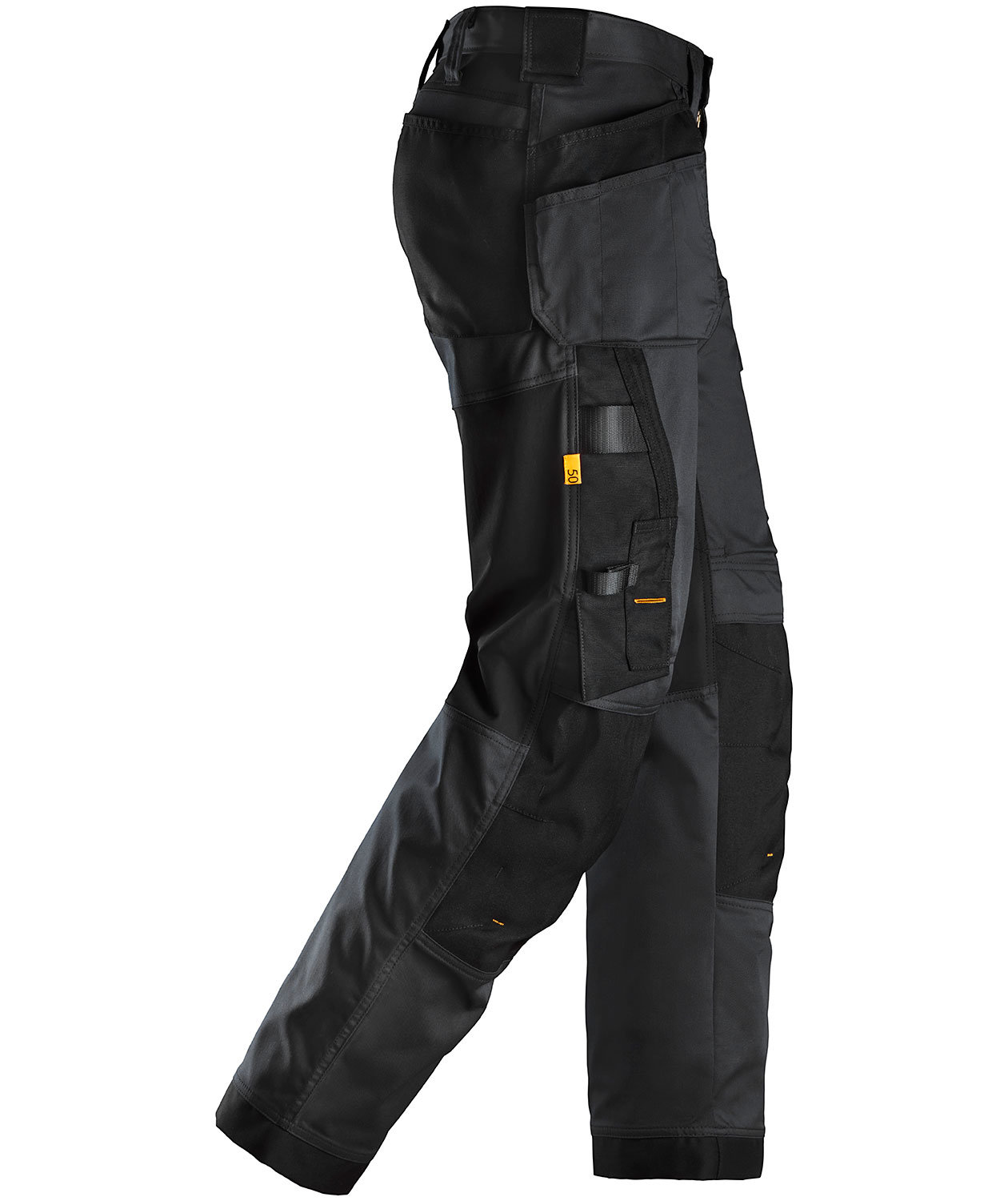 Snickers AllroundWork craftsman trousers 6251, Black, large image number 4