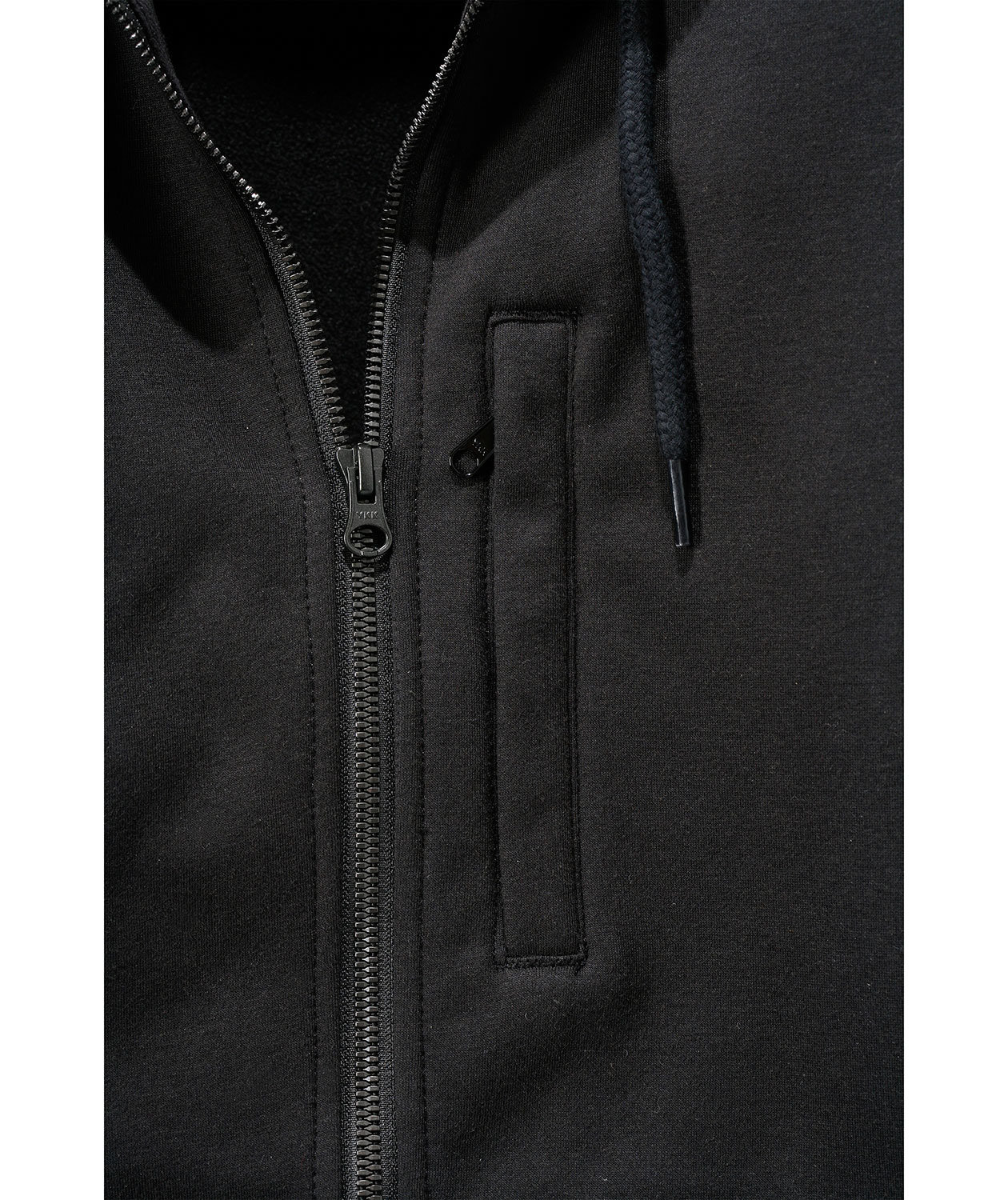 Carhartt Wind fighter hoodie med dragkedja, Svart, large image number 2