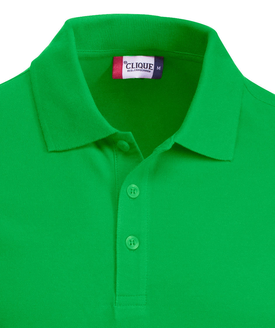 Clique Classic Lincoln Poloshirt, Apfelgr&uuml;n