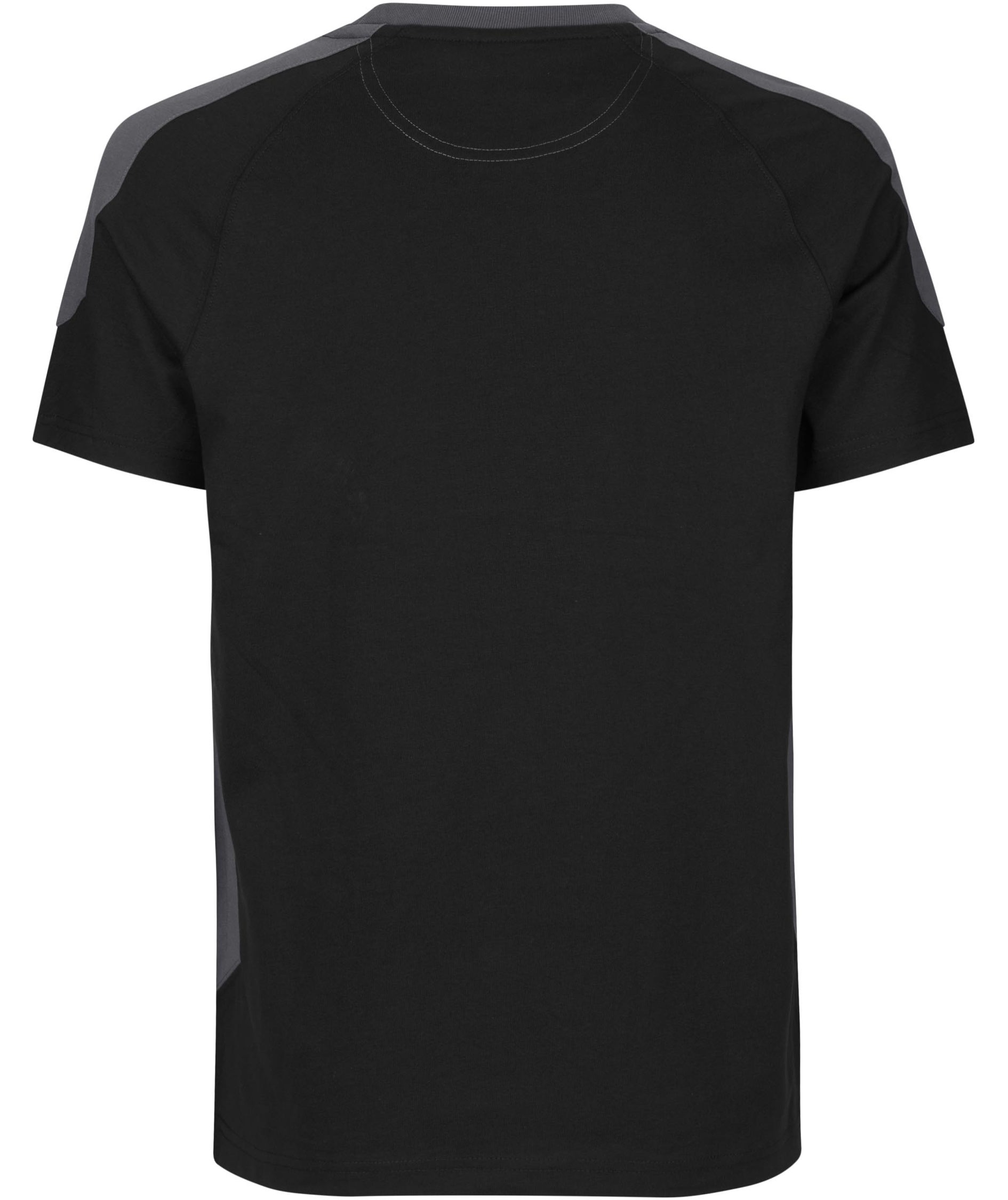 ID Pro Wear Kontrastfarben T-Shirt, Schwarz, large image number 1