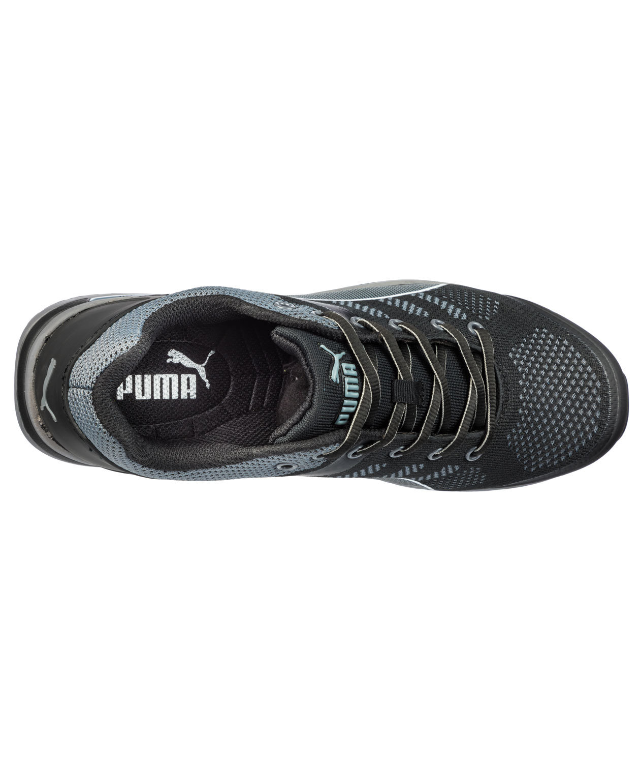 Puma Elevate Knit Low safety shoes S1P, Black/Grey, large image number 3