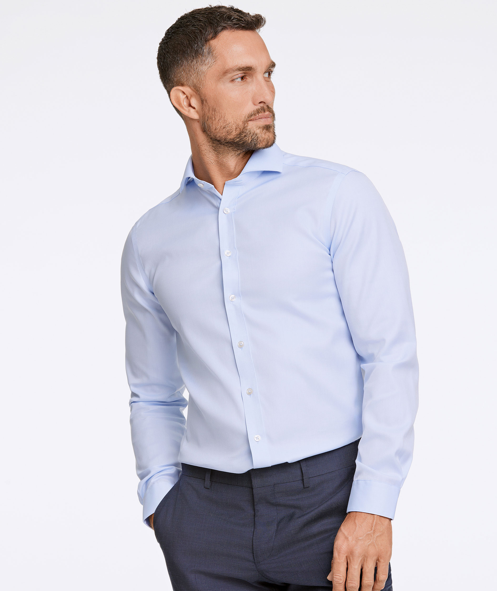 Lindbergh Technical skjorta, Light blue, large image number 5