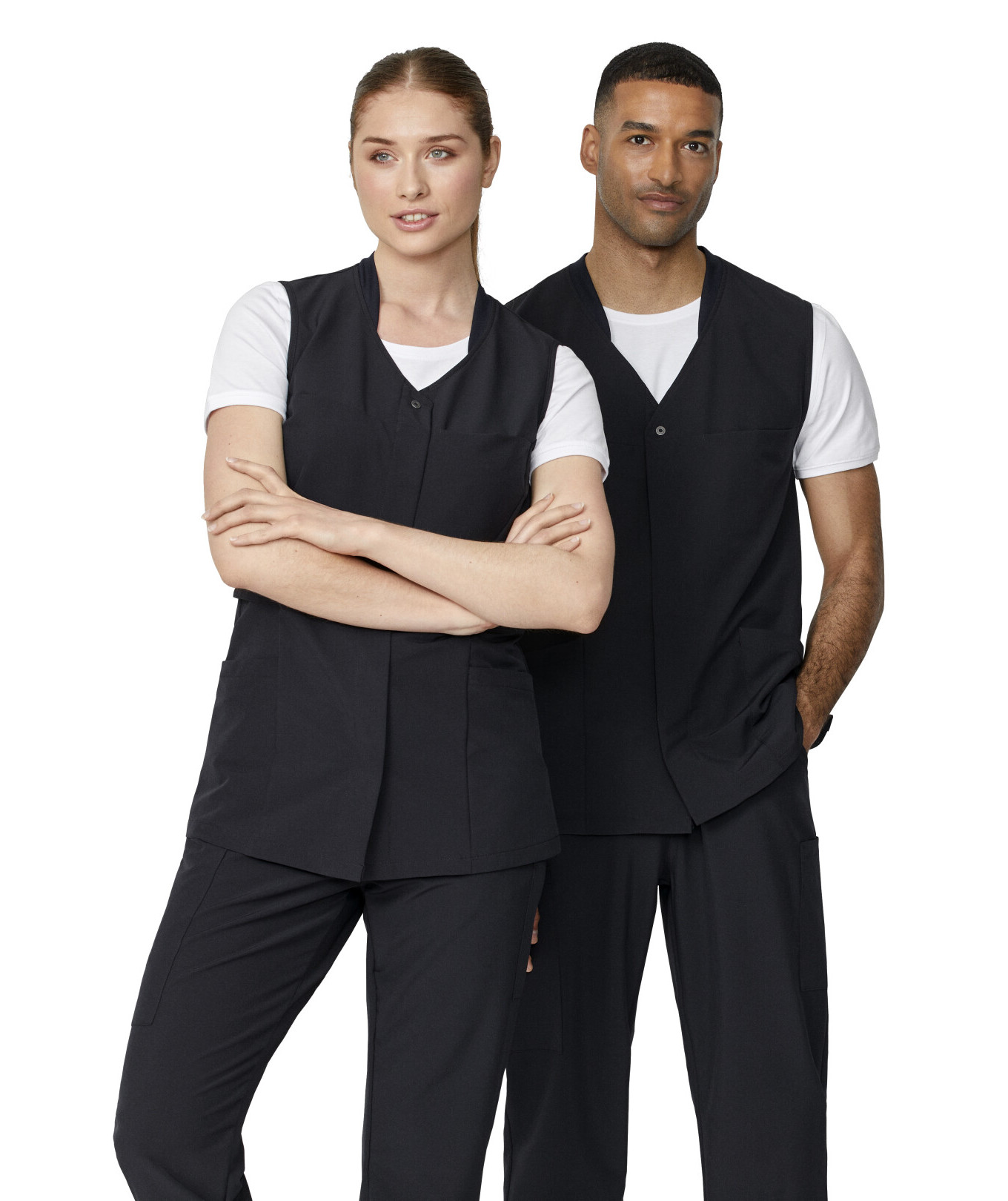 Kentaur women's vest, Dark night, large image number 4