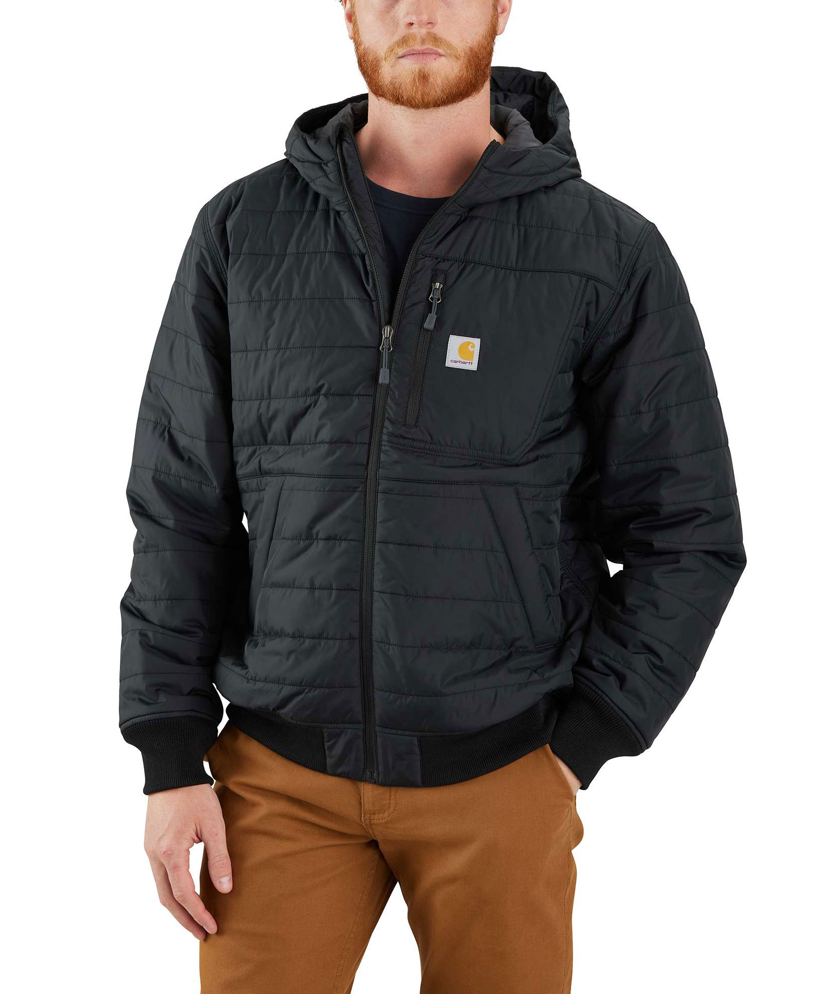 Carhartt vadderad jacka, Black