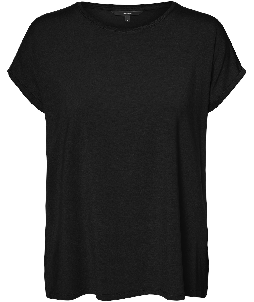 Vero Moda VMAVA PLAIN T-shirt dam, Black
