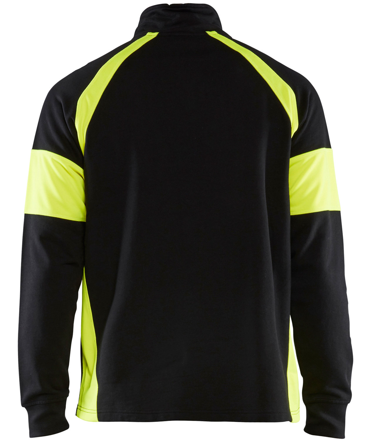Bl&aring;kl&auml;der Visible sweatshirt, Black/Hi-Vis Yellow