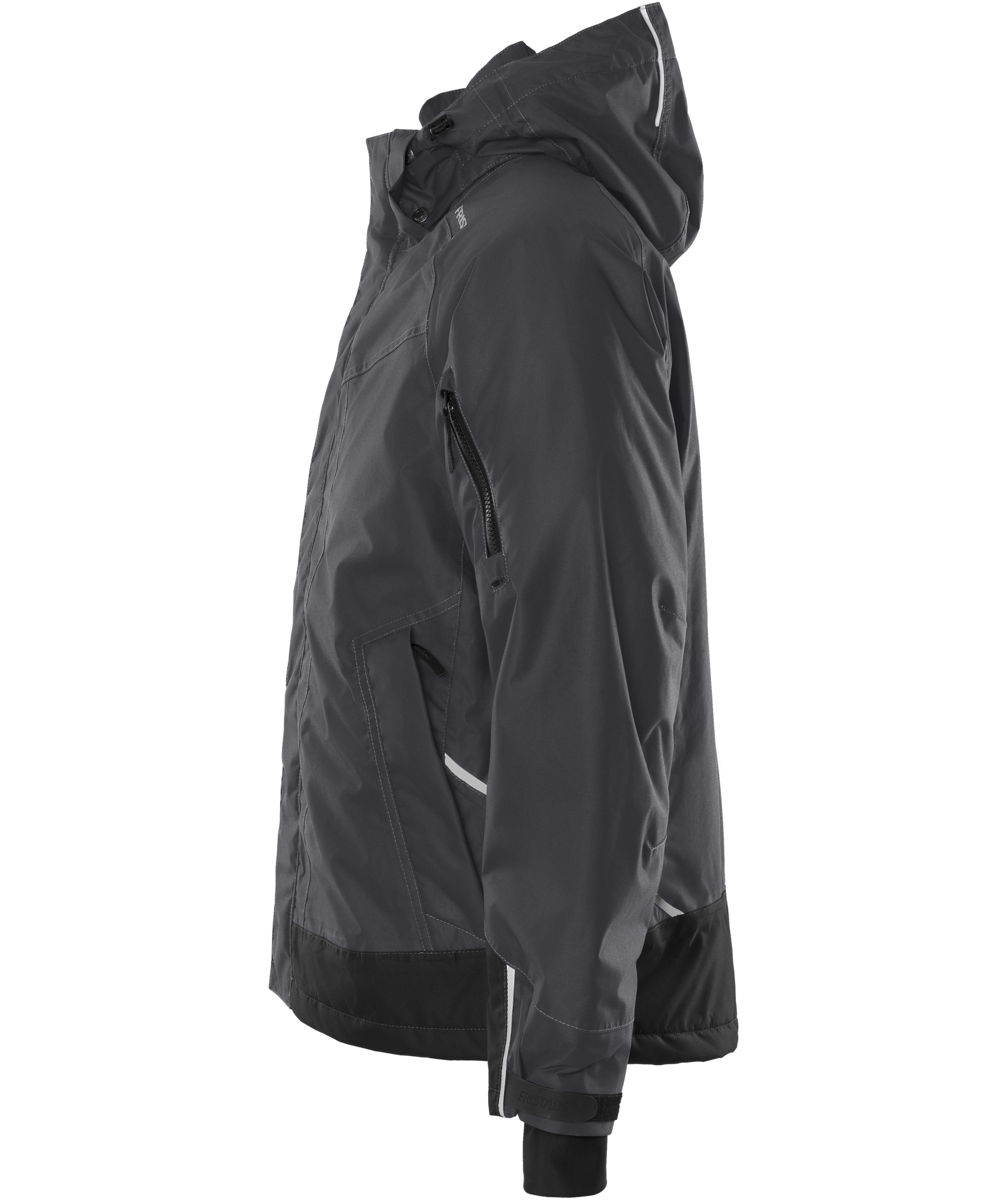 Fristads Airtech&reg; winter jacket 4410 GTT, Grey/Black, large image number 3