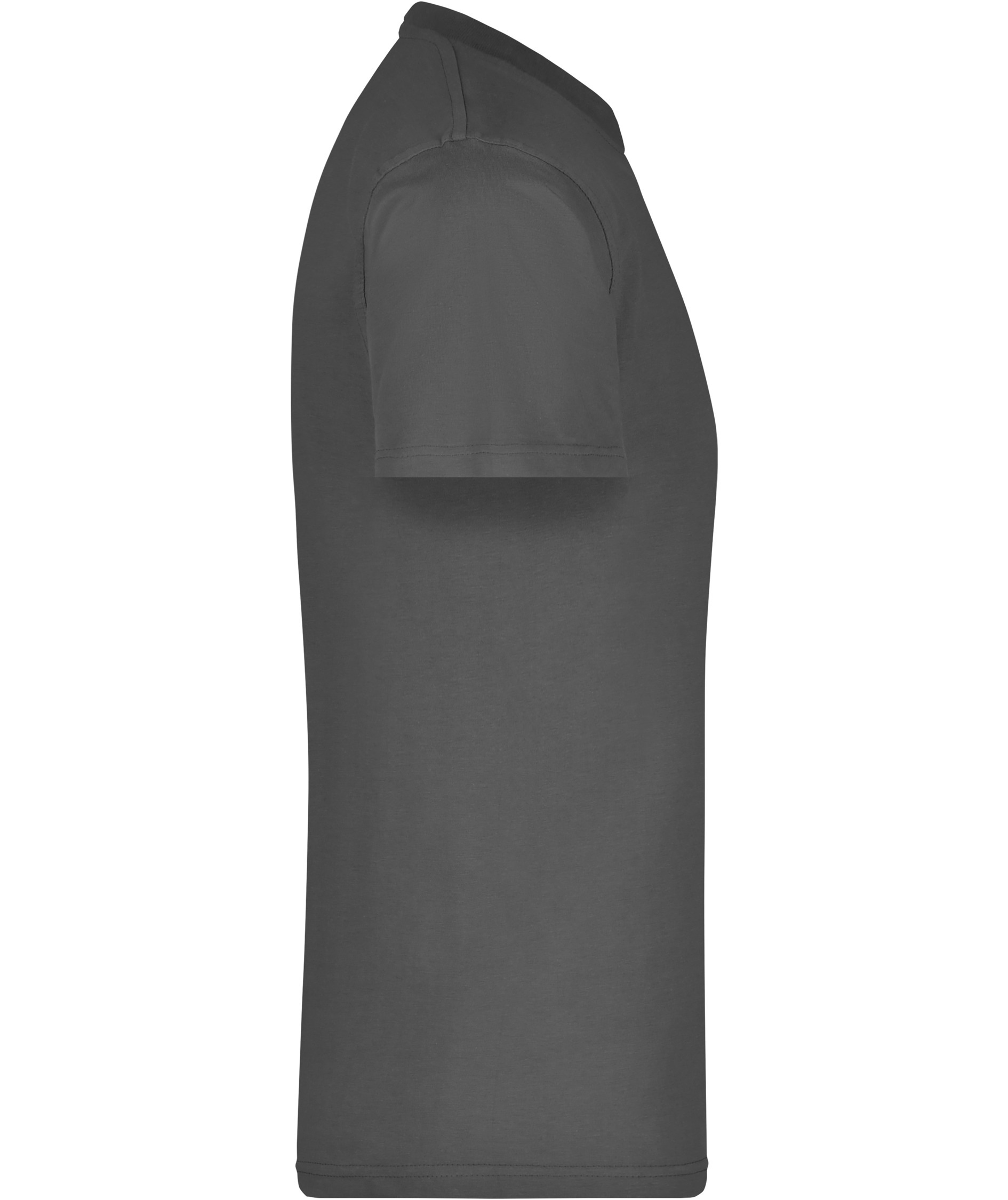 James & Nicholson T-shirt Round-T Heavy, Graphite, large image number 2