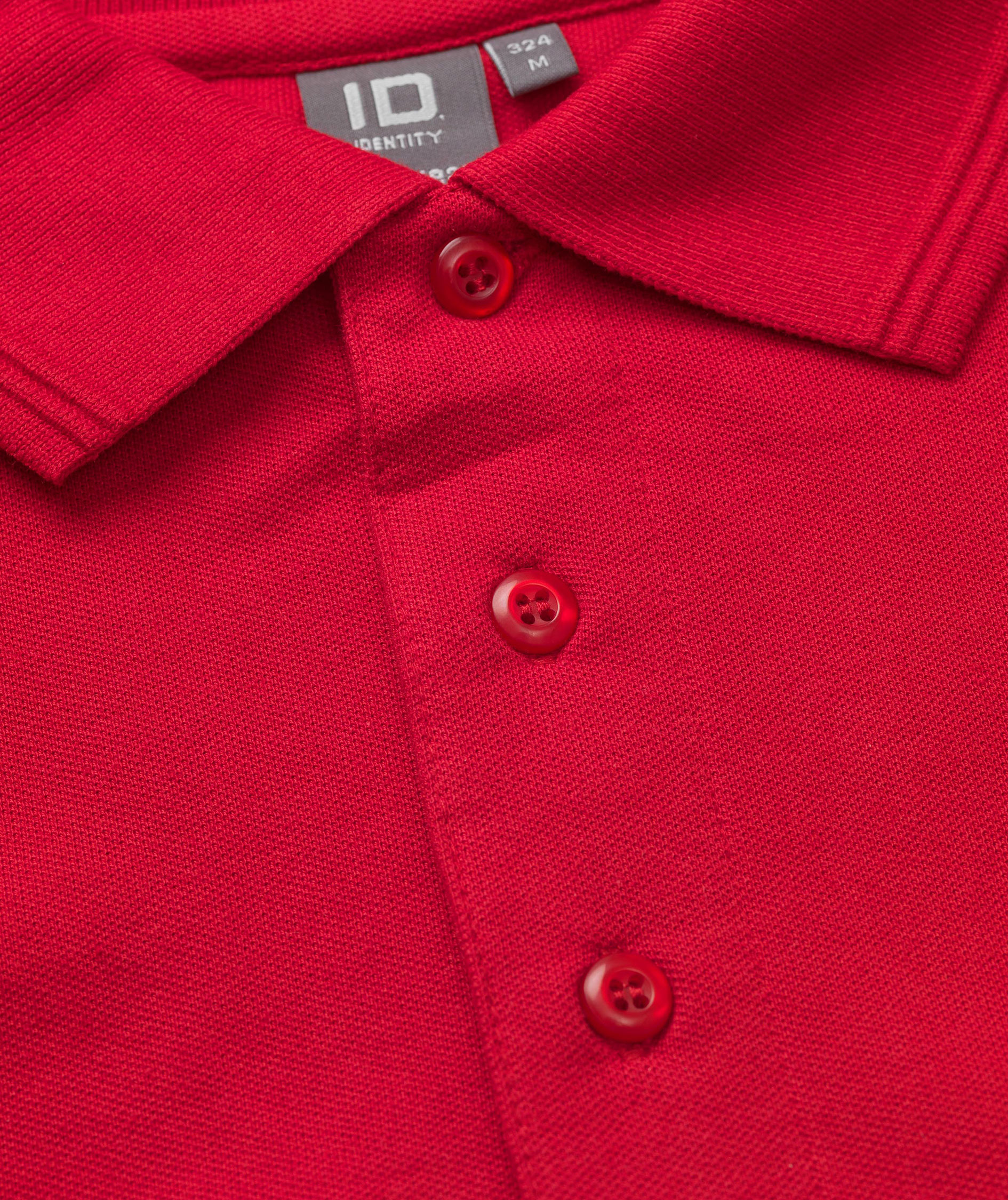 ID PRO Wear Poloshirt, Rot, large image number 3