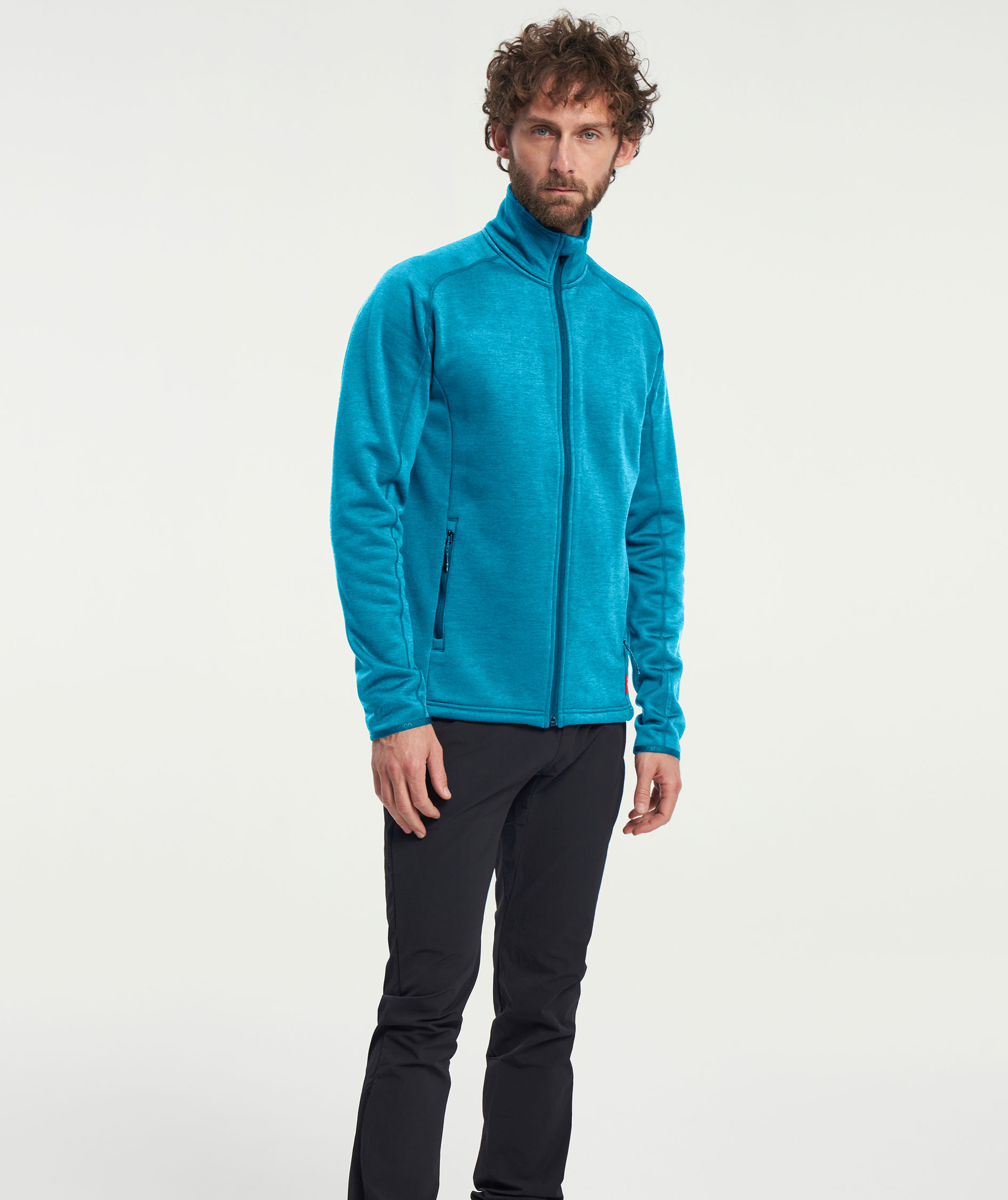 Tenson TXlite cardigan, Bl&aring;, large image number 1