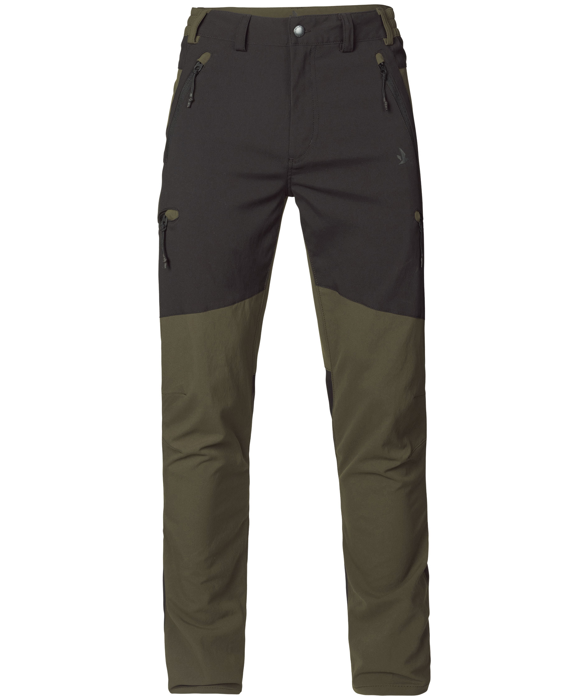 Seeland Outdoor stretch Hose, Pine Green/Meteorite