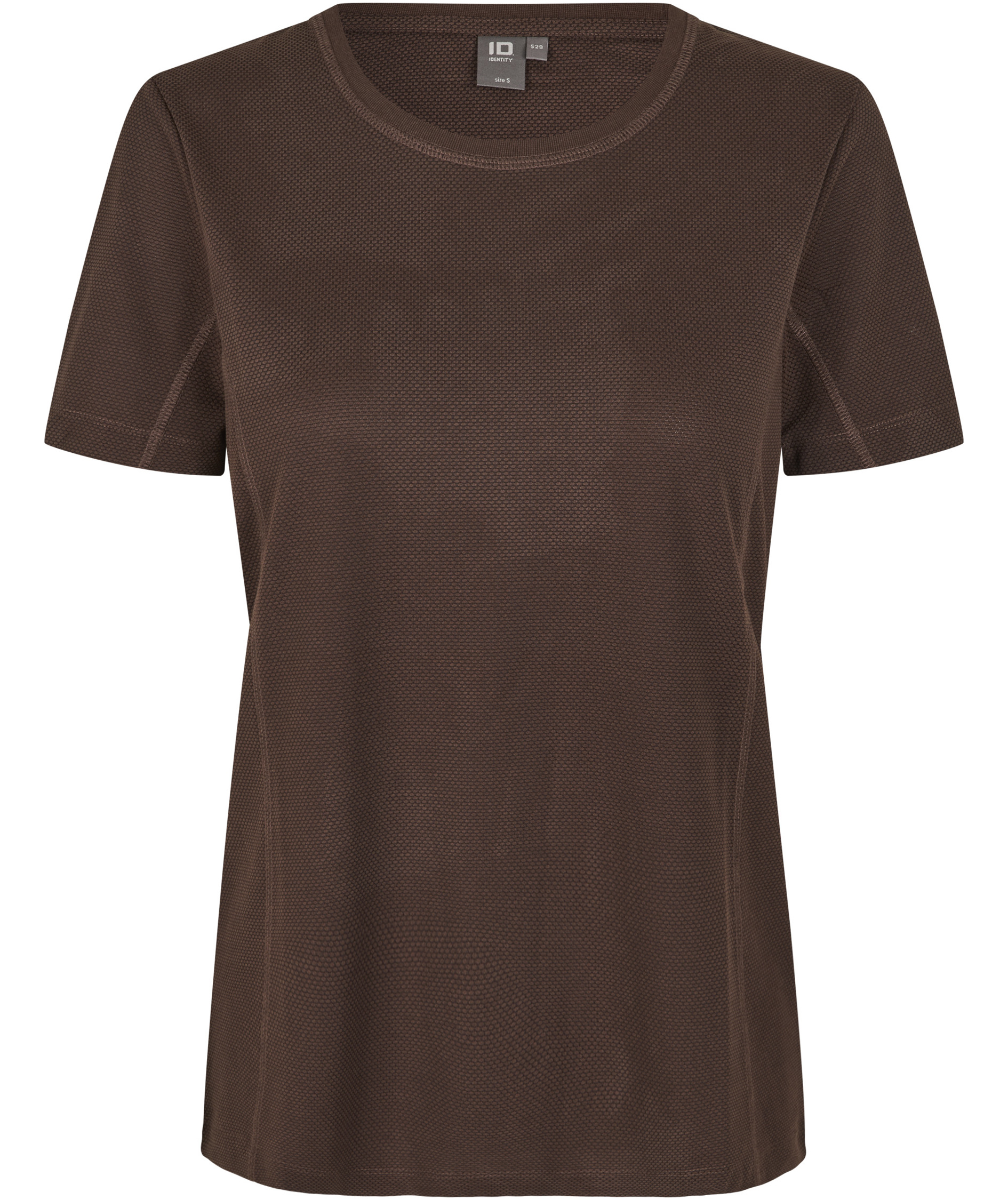 ID Damen T-Shirt lyocell, Mocca, Mocca, swatch